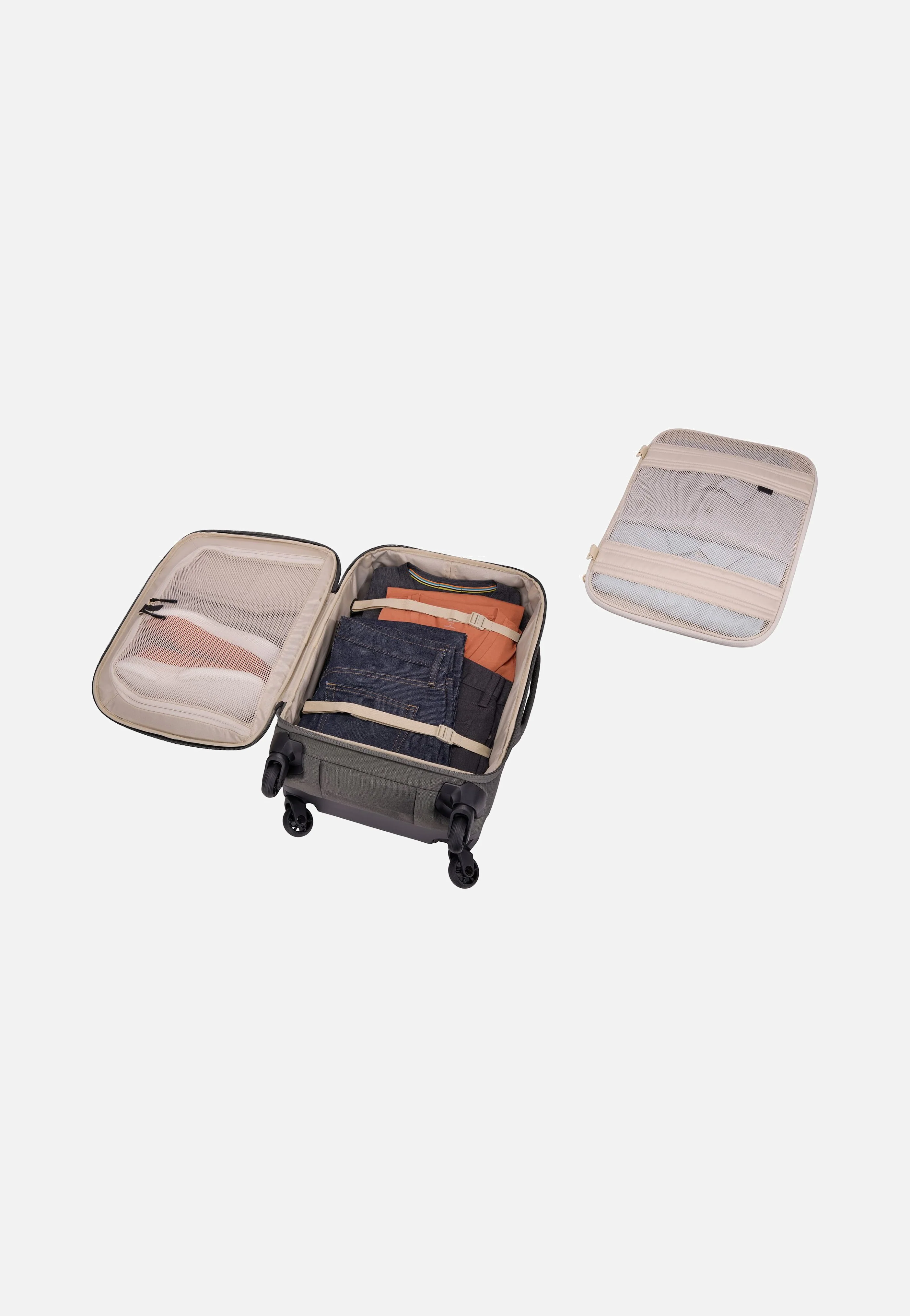 Subterra 2 Carry-On Spinner Vetiver Gray - Koffer - Image 6