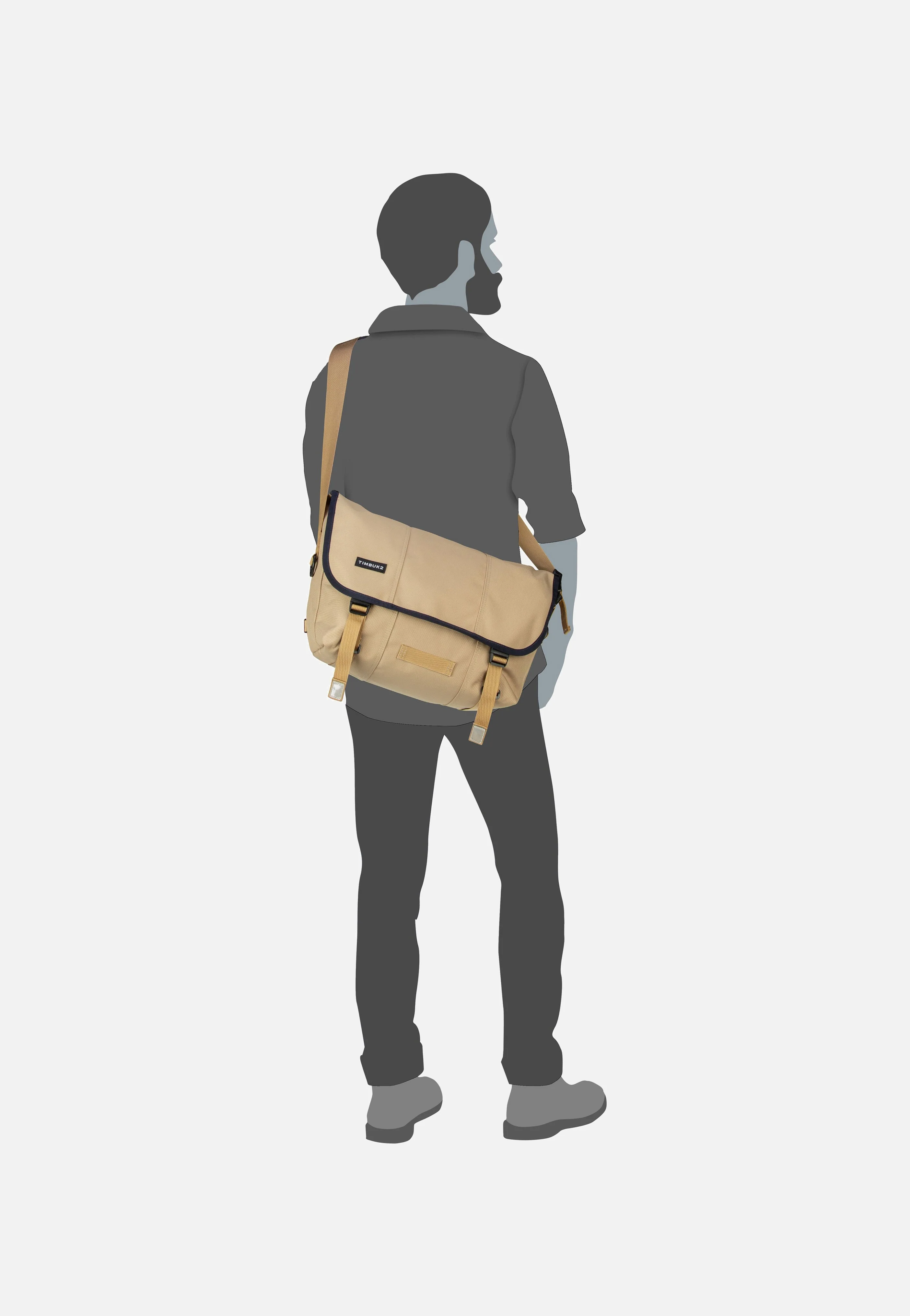 Classic M Eco Barley Pop - Messenger Bag - Image 8