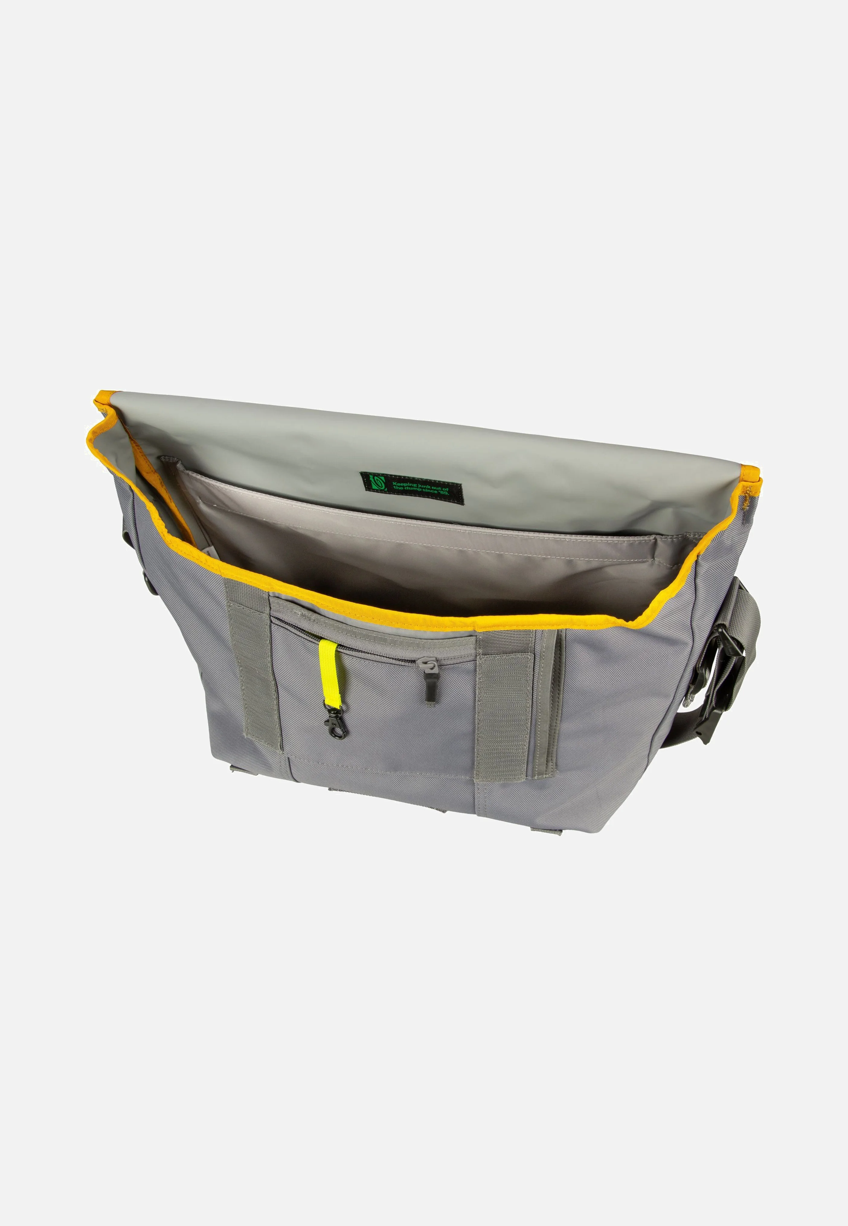 Classic Messenger M Eco Gunmetal Zing - Messenger Bag - Image 4