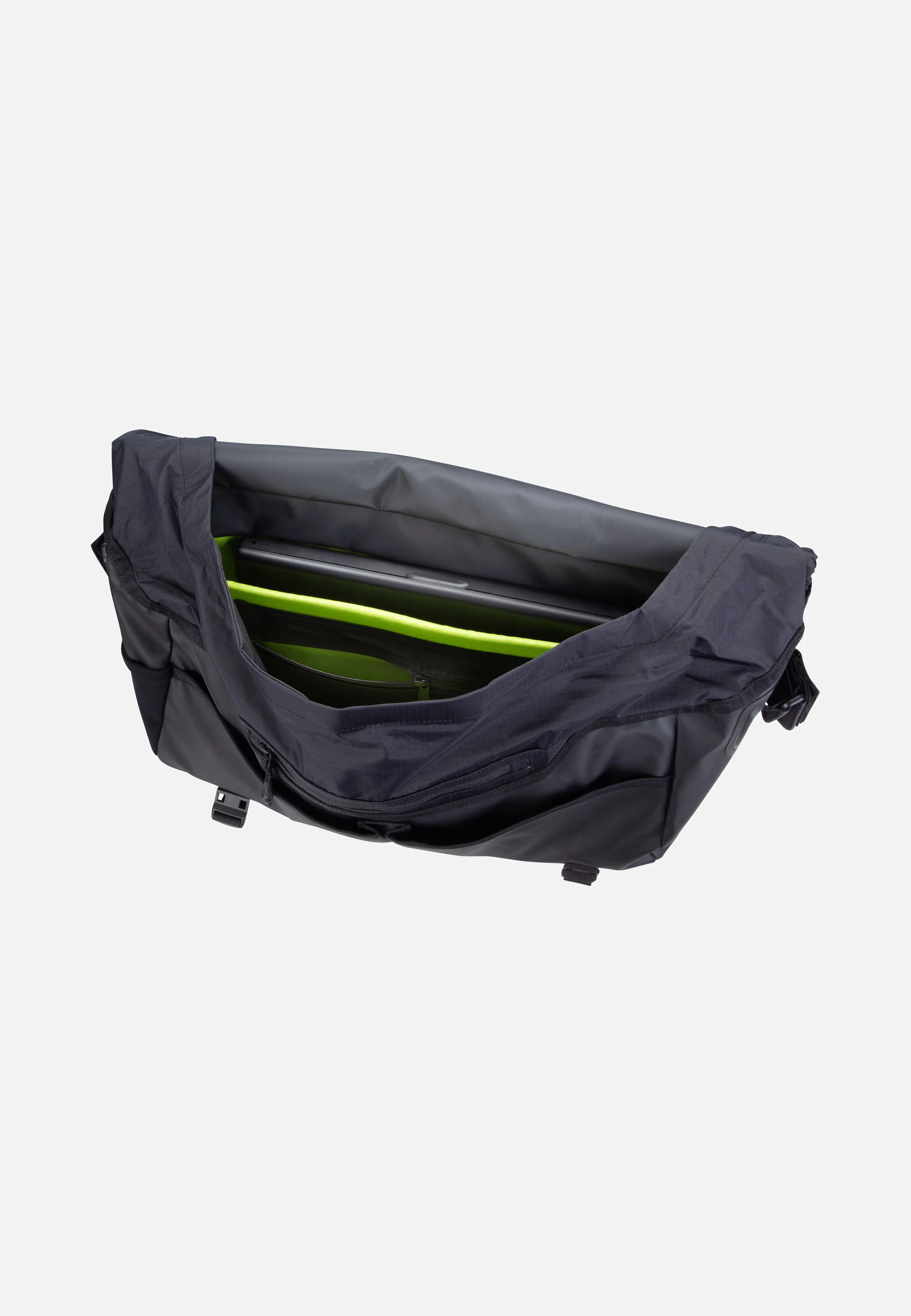 Especial Stash L Jet Black - Messenger Bag - Image 4