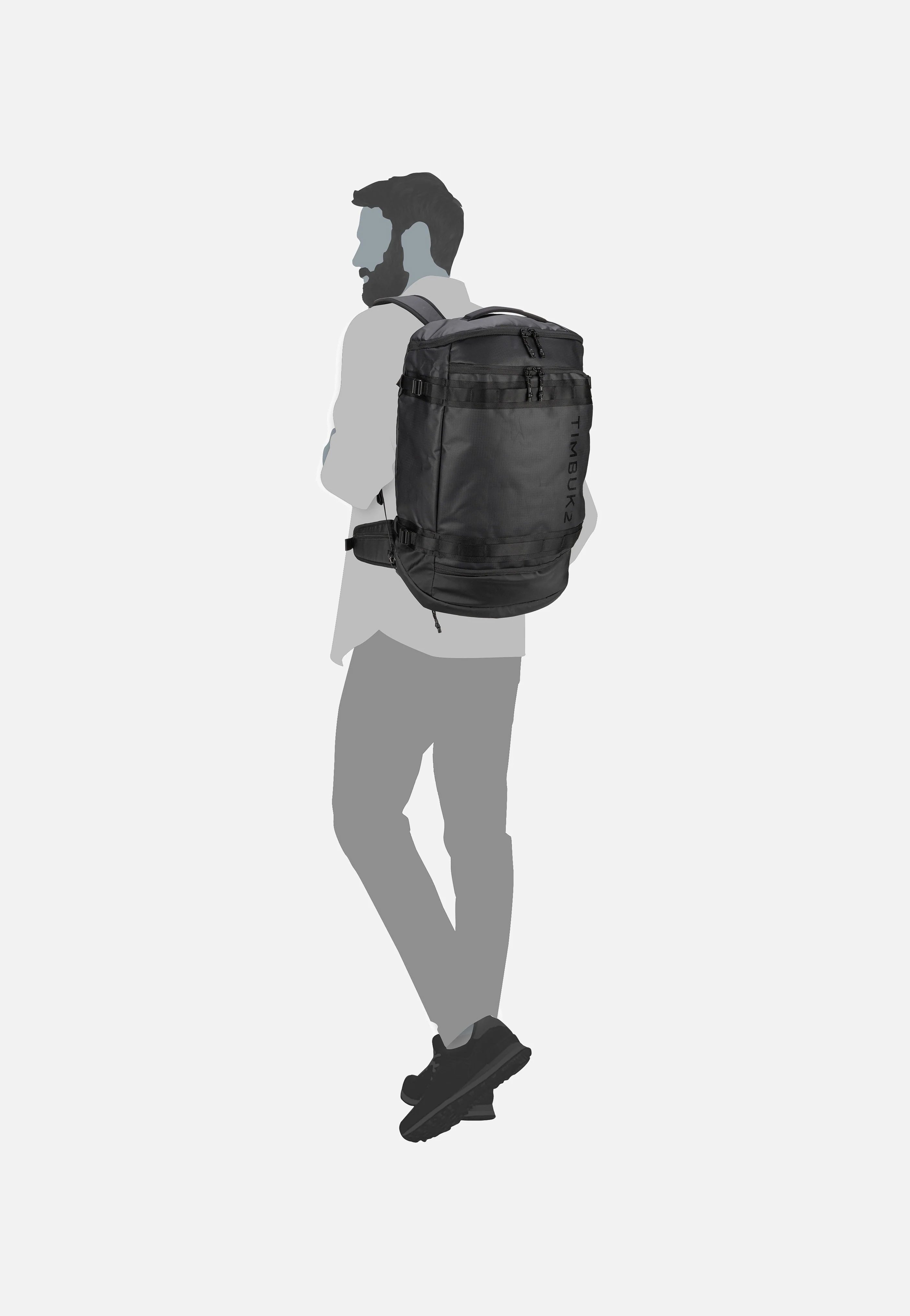 Impulse Pack Jet Black - Reiserucksack - Image 7