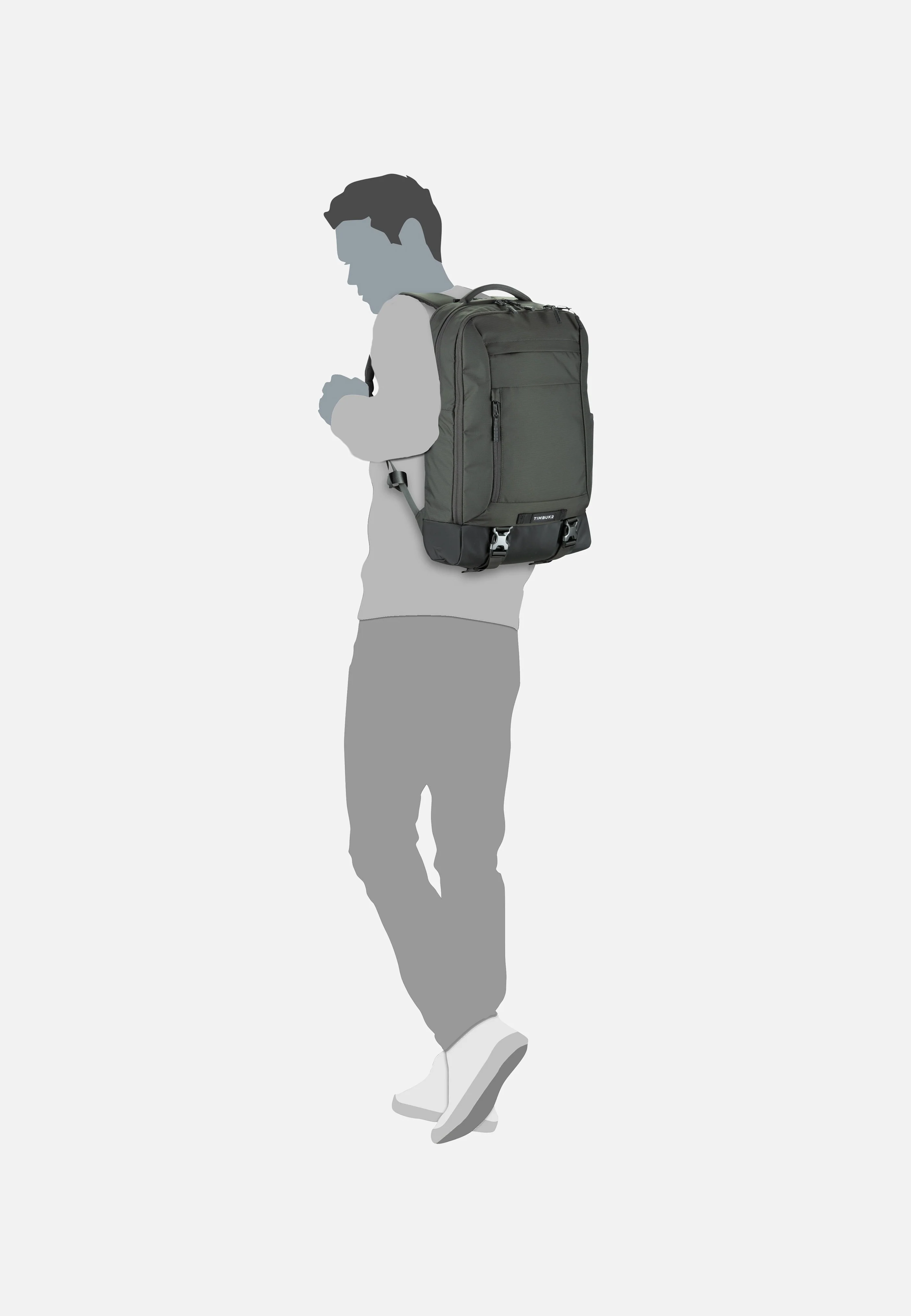 The Authority Pack DLX Eco Eco Titanium - Rucksack - Image 8