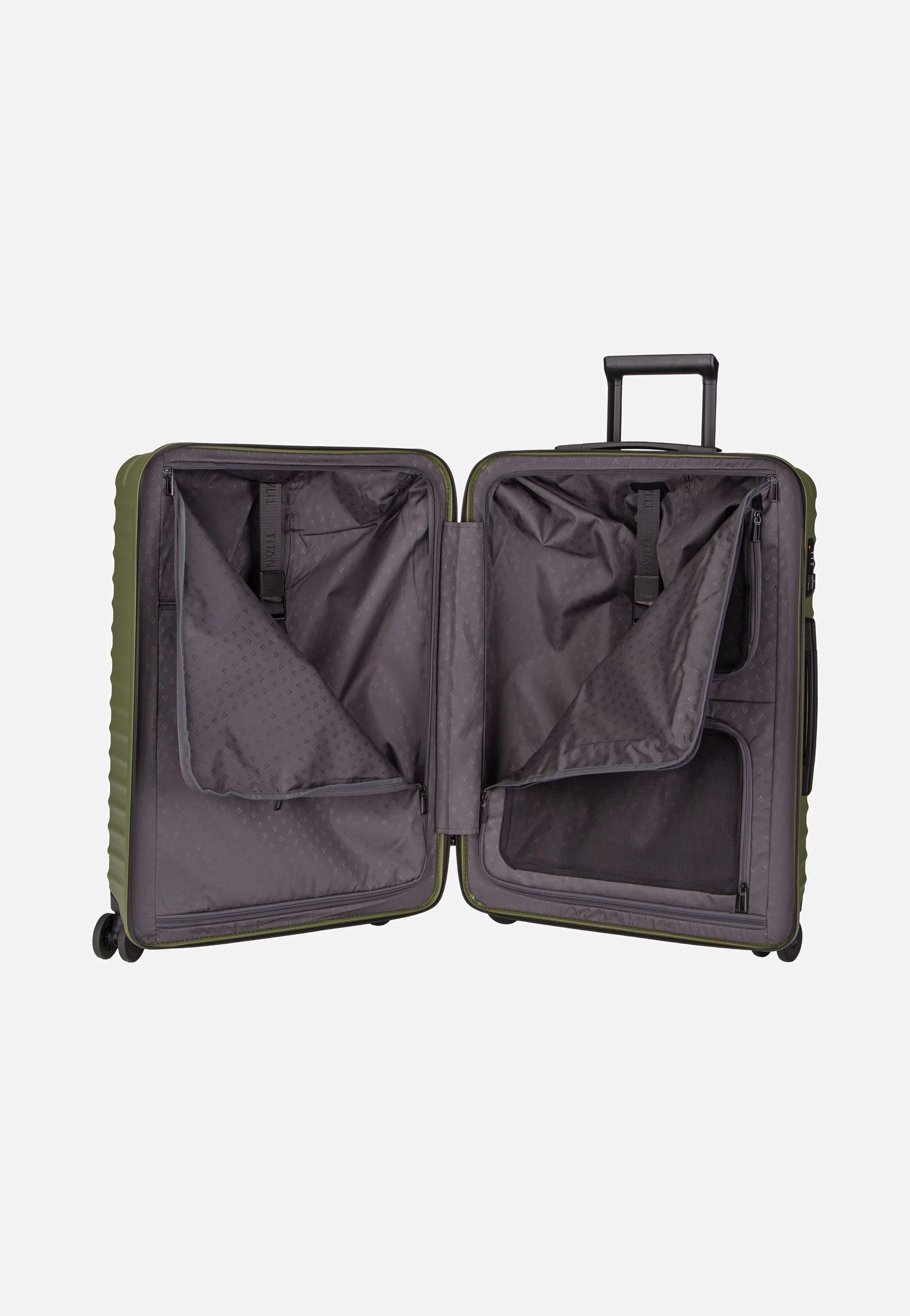 UPGRADE 4w Trolley M+ Forest Green - Koffer - Image 4