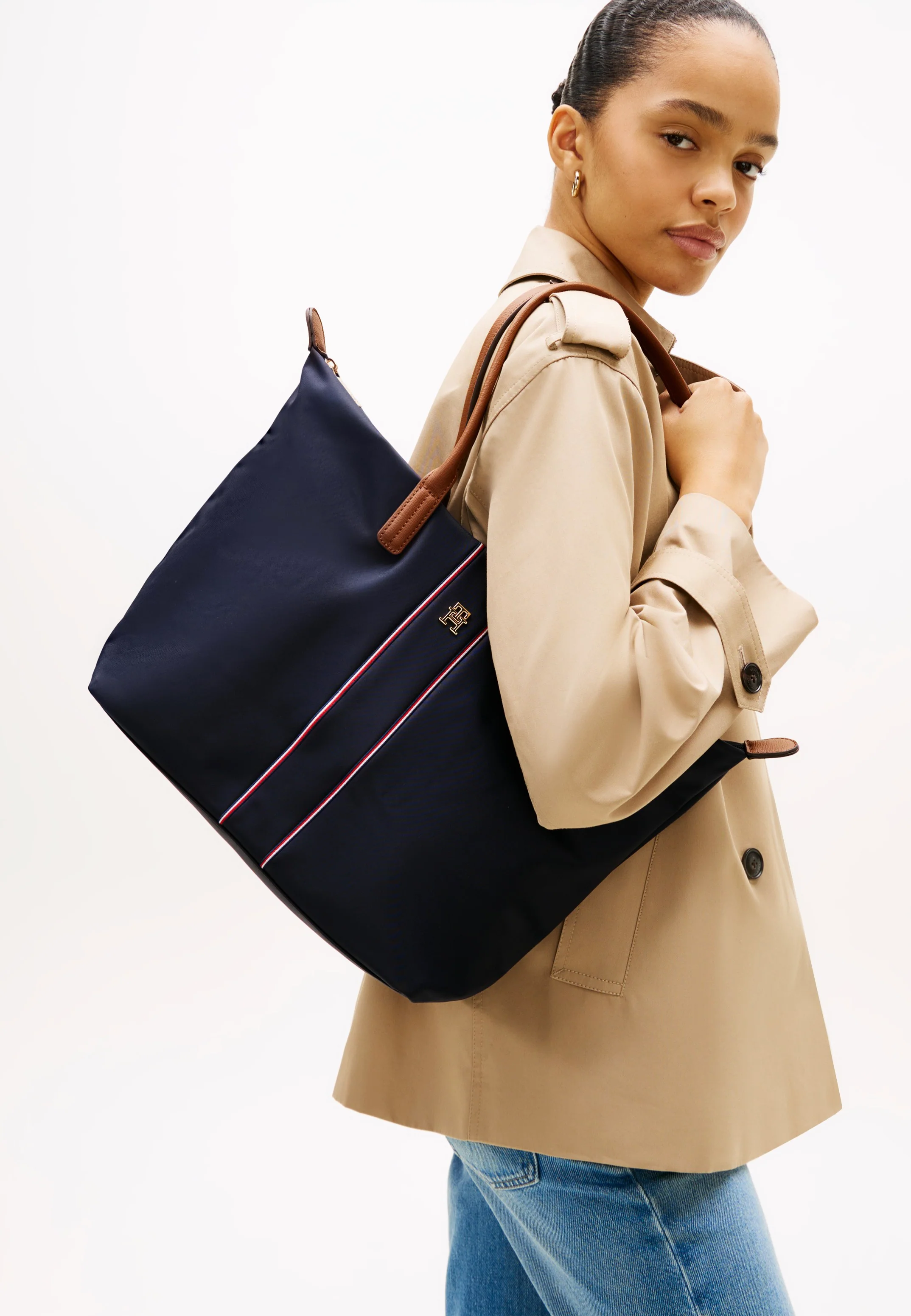 Popette Tote Corp Space Blue Corp - Tote Bag - Image 5