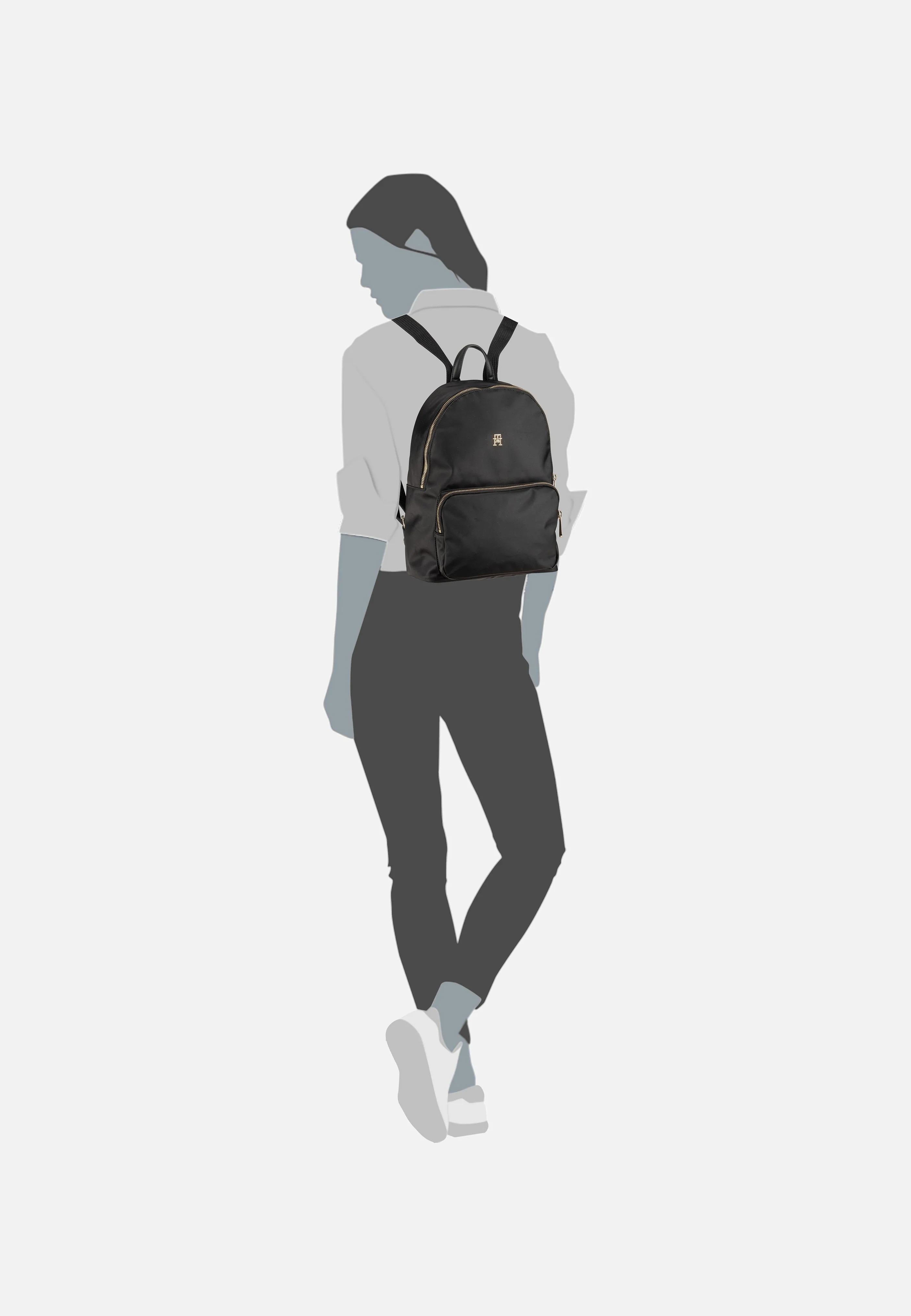 Poppy Flag Black - Rucksack - Image 5