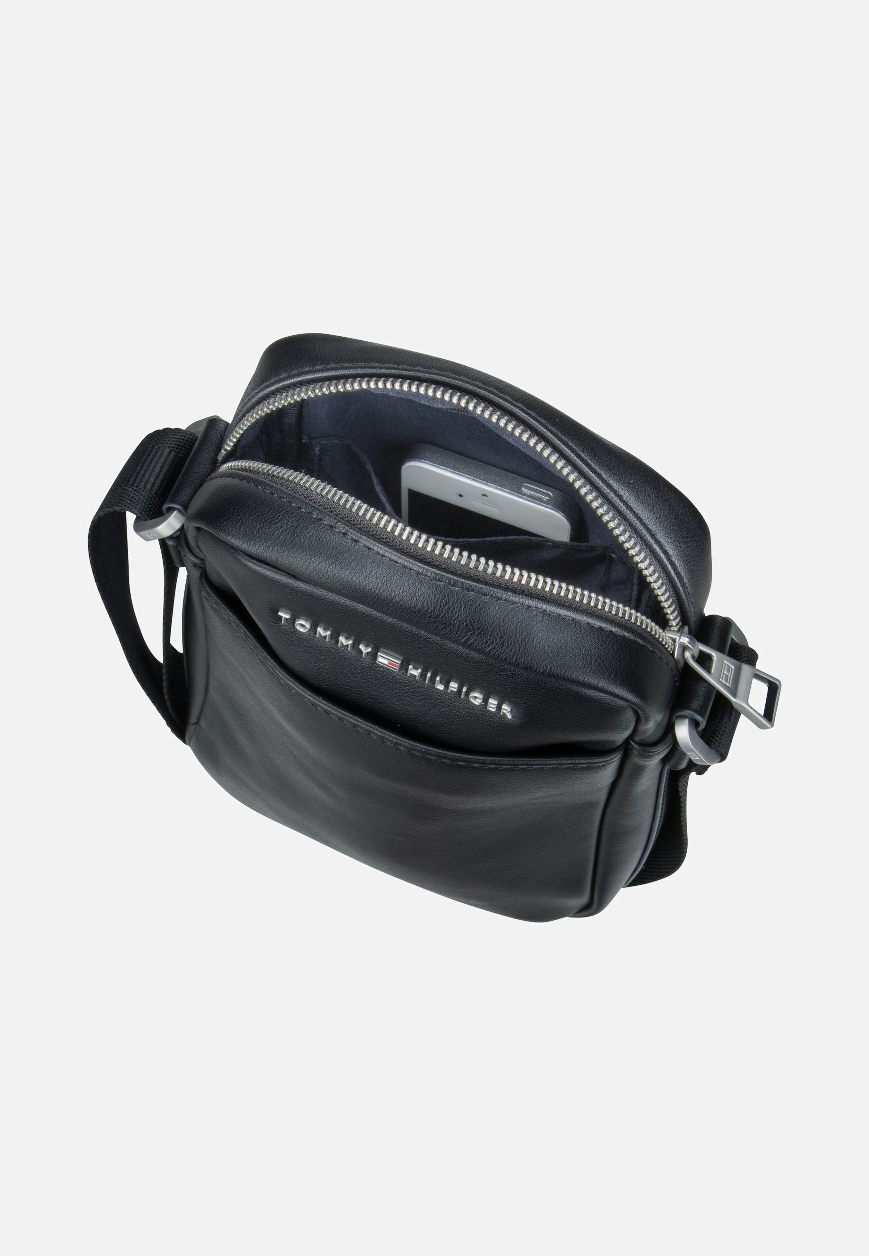TH City Mini Reporter Black - Crossbody Bag - Image 3