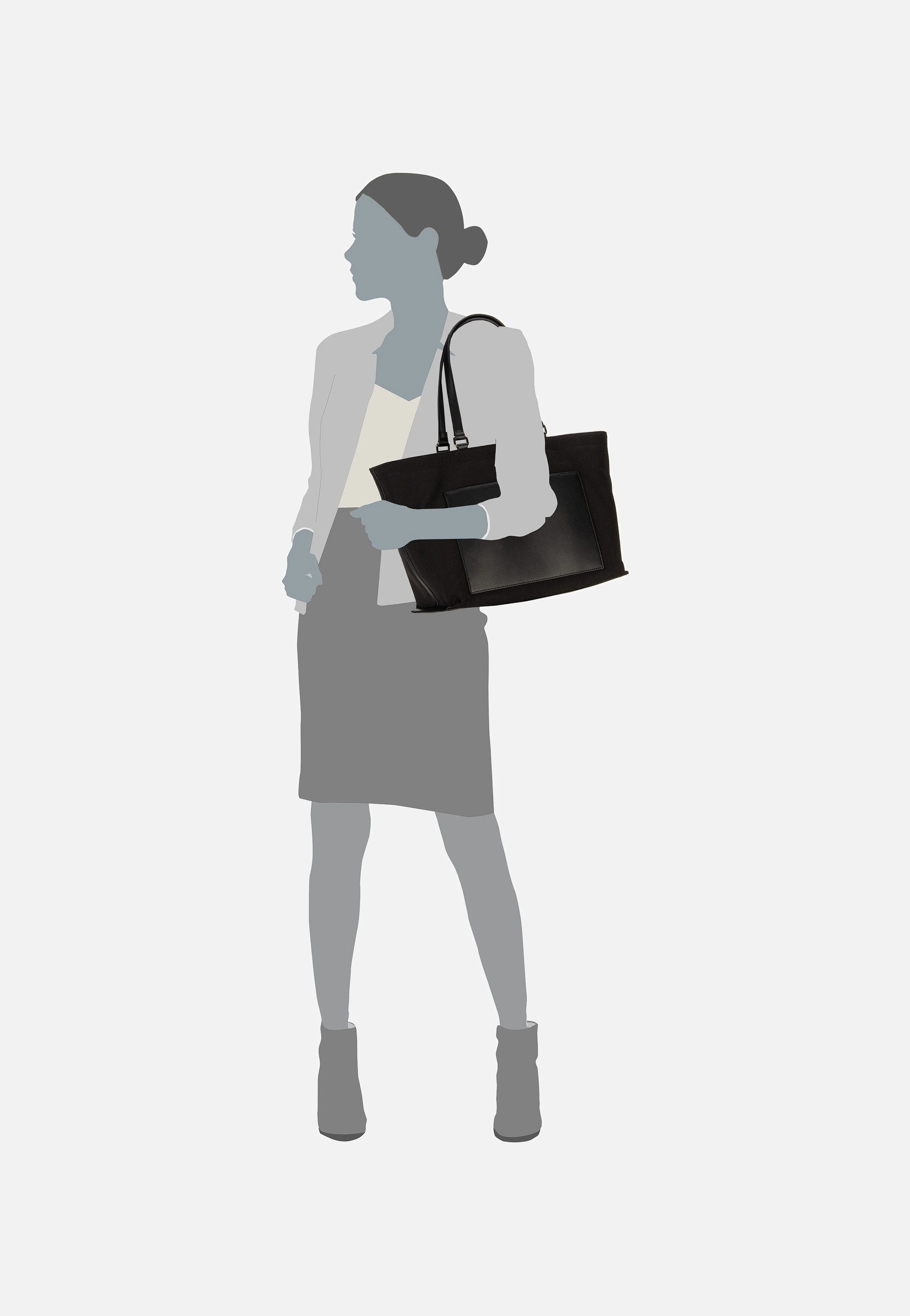 TH Distinct Tote PF24 Black - Tote Bag - Image 6