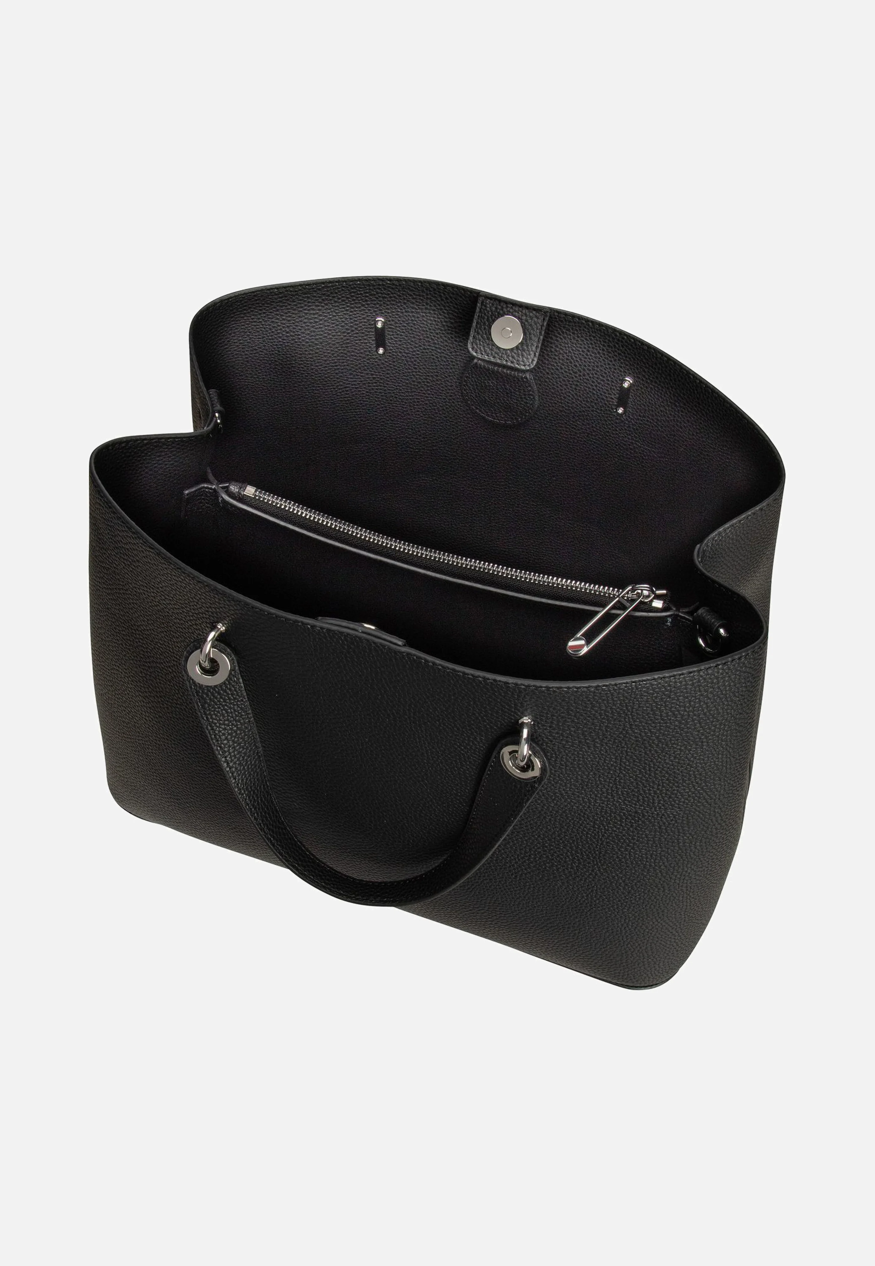 TH Emblem Satchel Black - Tote Bag - Image 4