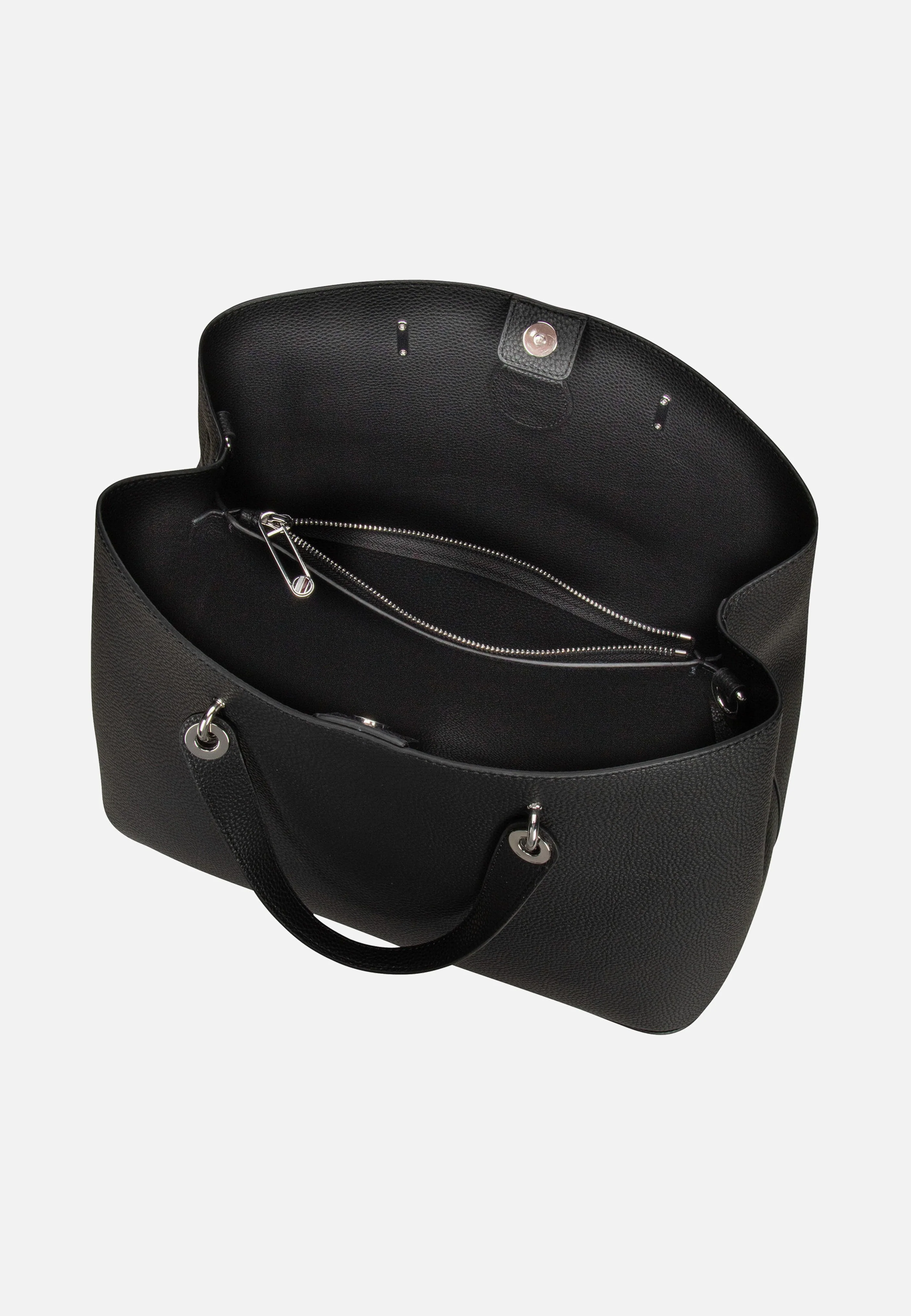 TH Emblem Satchel Black - Tote Bag - Image 5