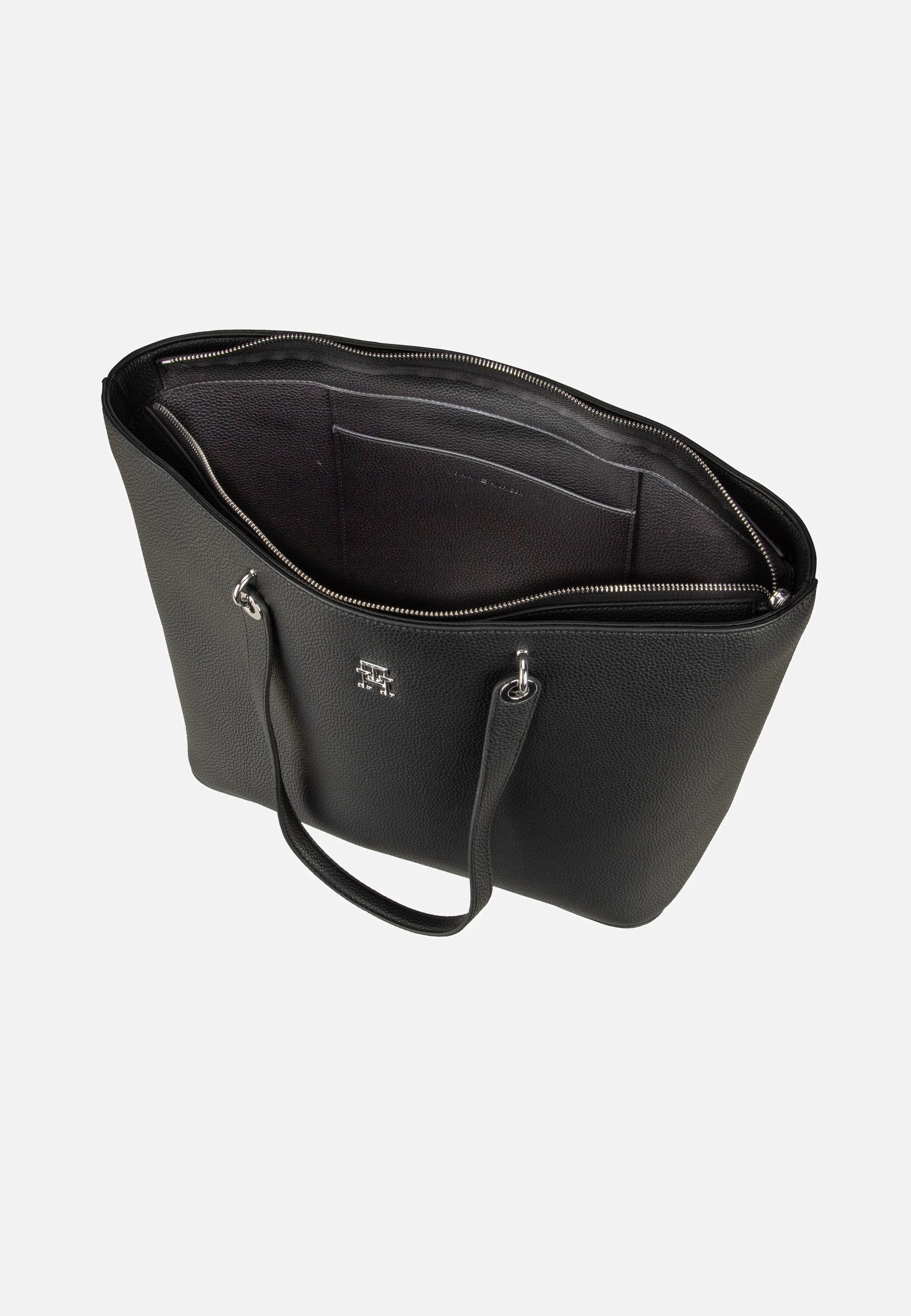TH Emblem Tote Black - Shopper - Image 3