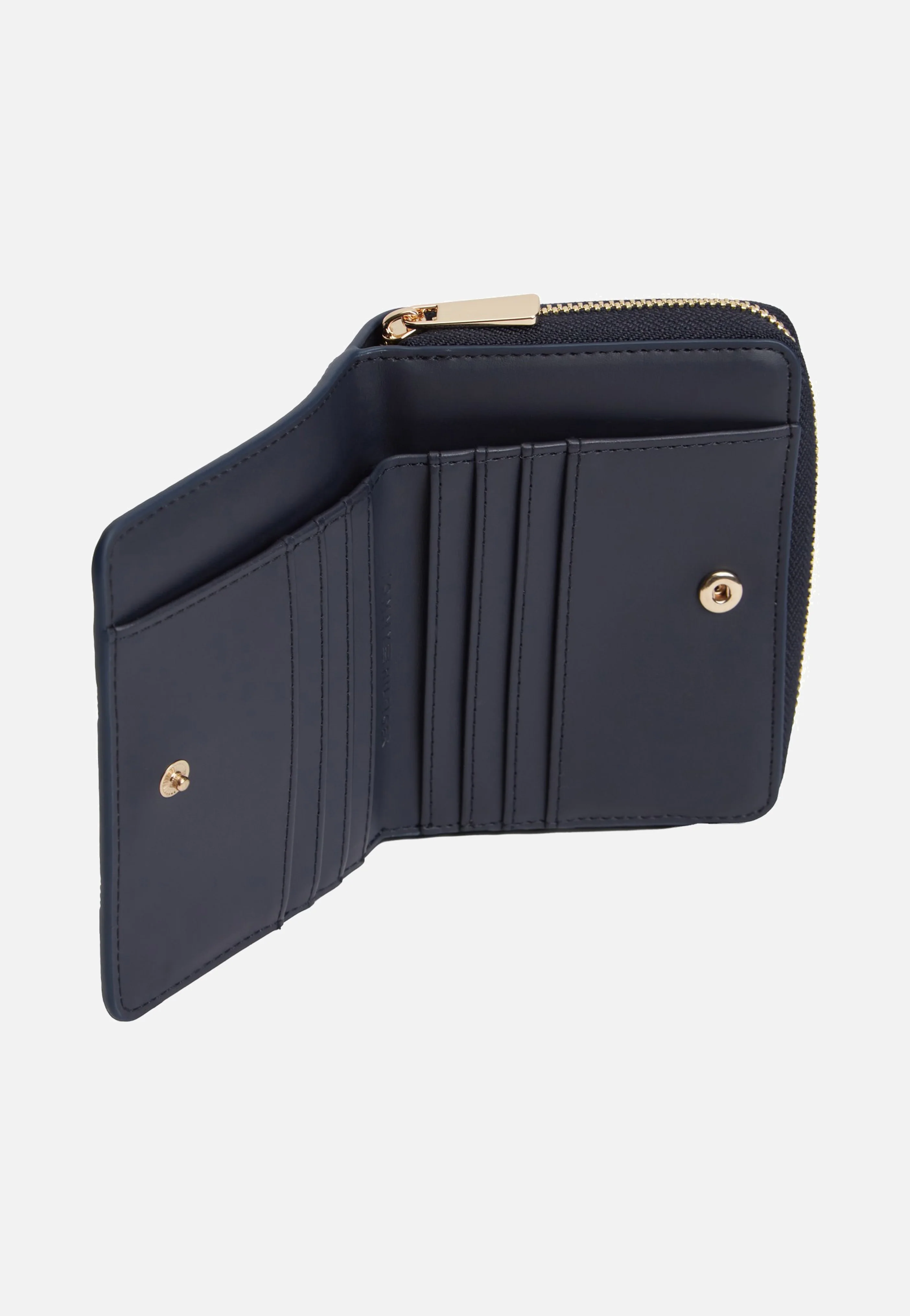 TH Icon Medium Za W/Flap Corp Space Blue - Portemonnaie - Image 4