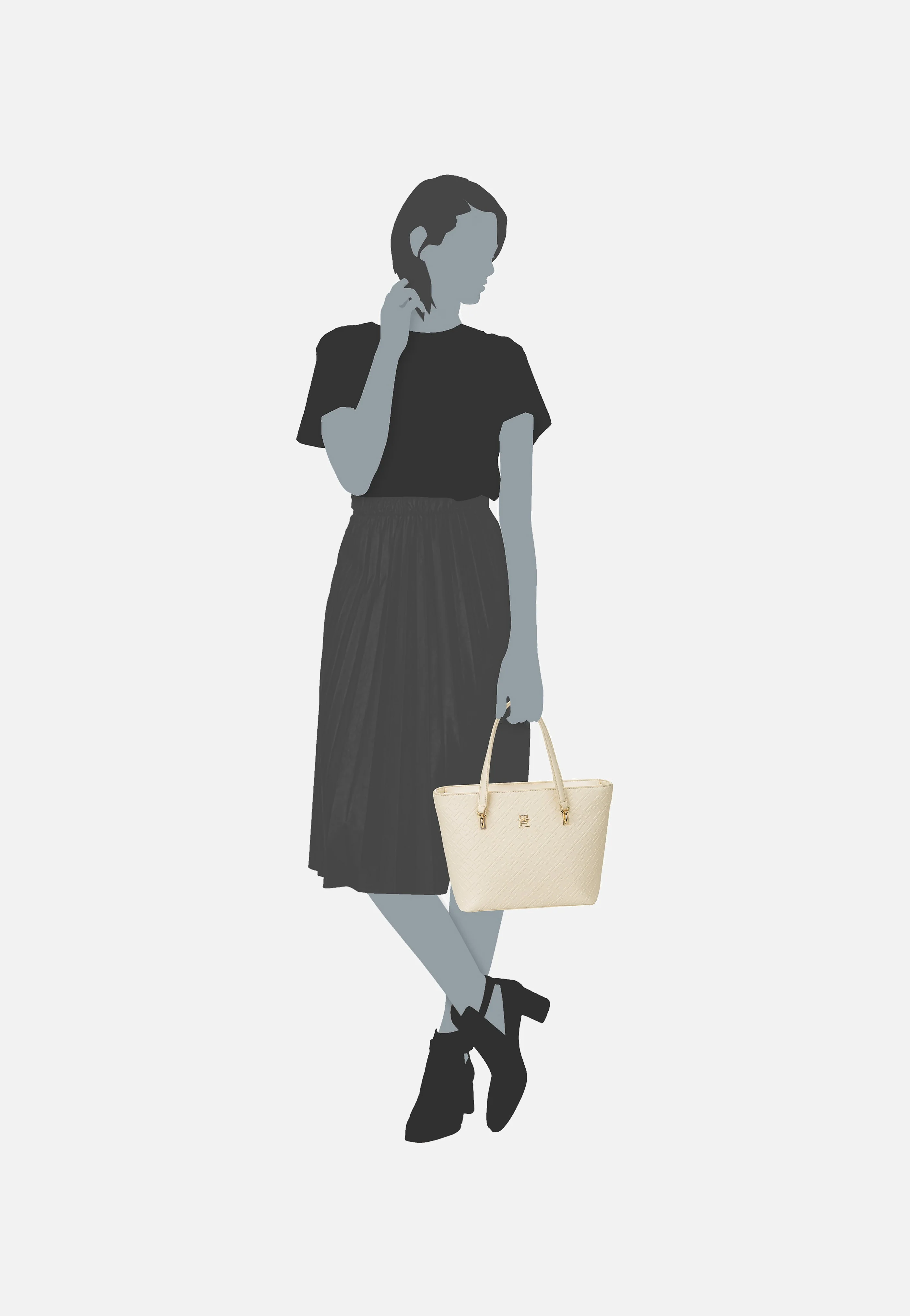 TH Refined Mini Tote SP24 Calico - Tote Bag - Image 5