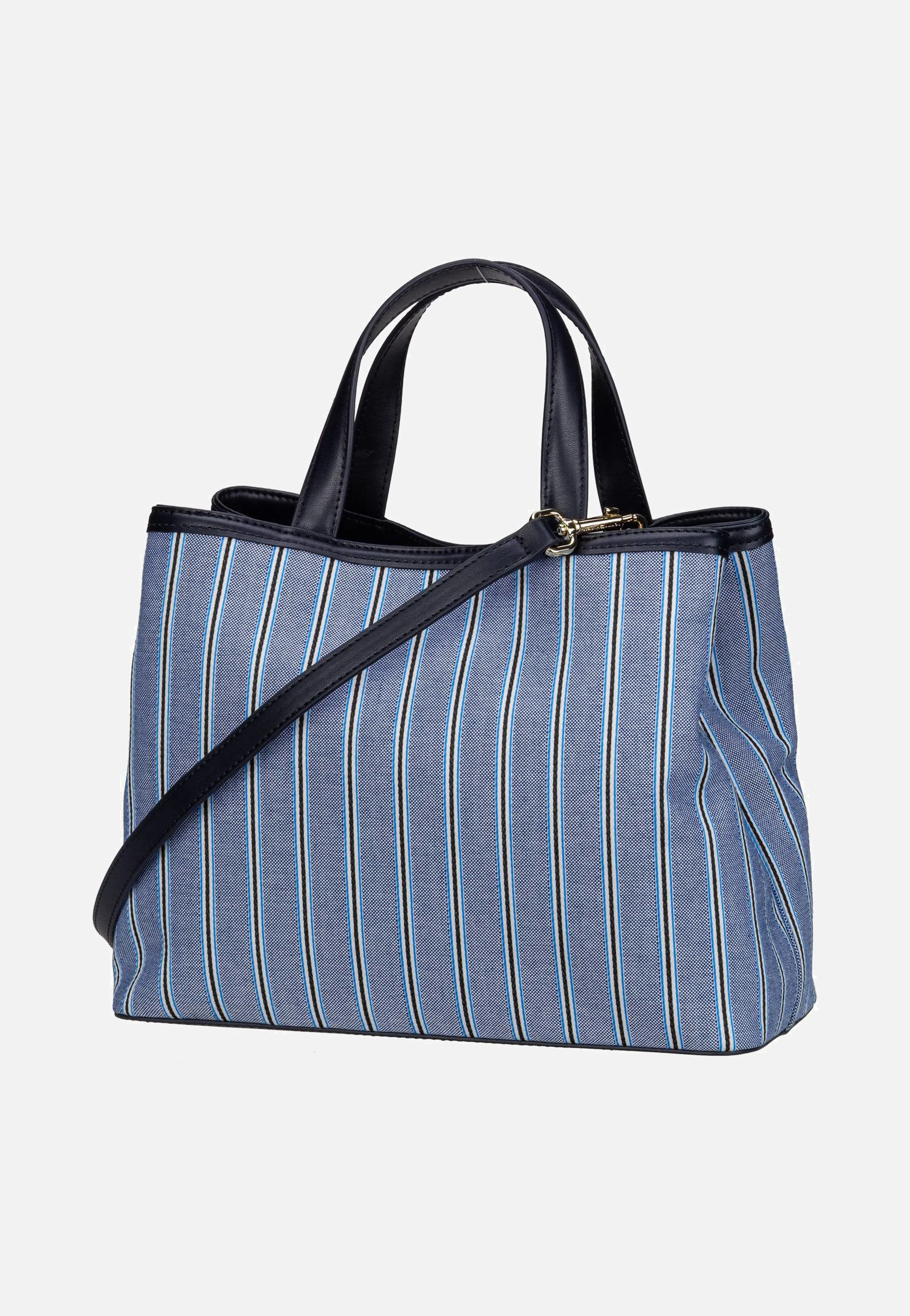 TH Spring Chic Stripes SP24 Space Blue Stripes - Tote Bag - Image 2