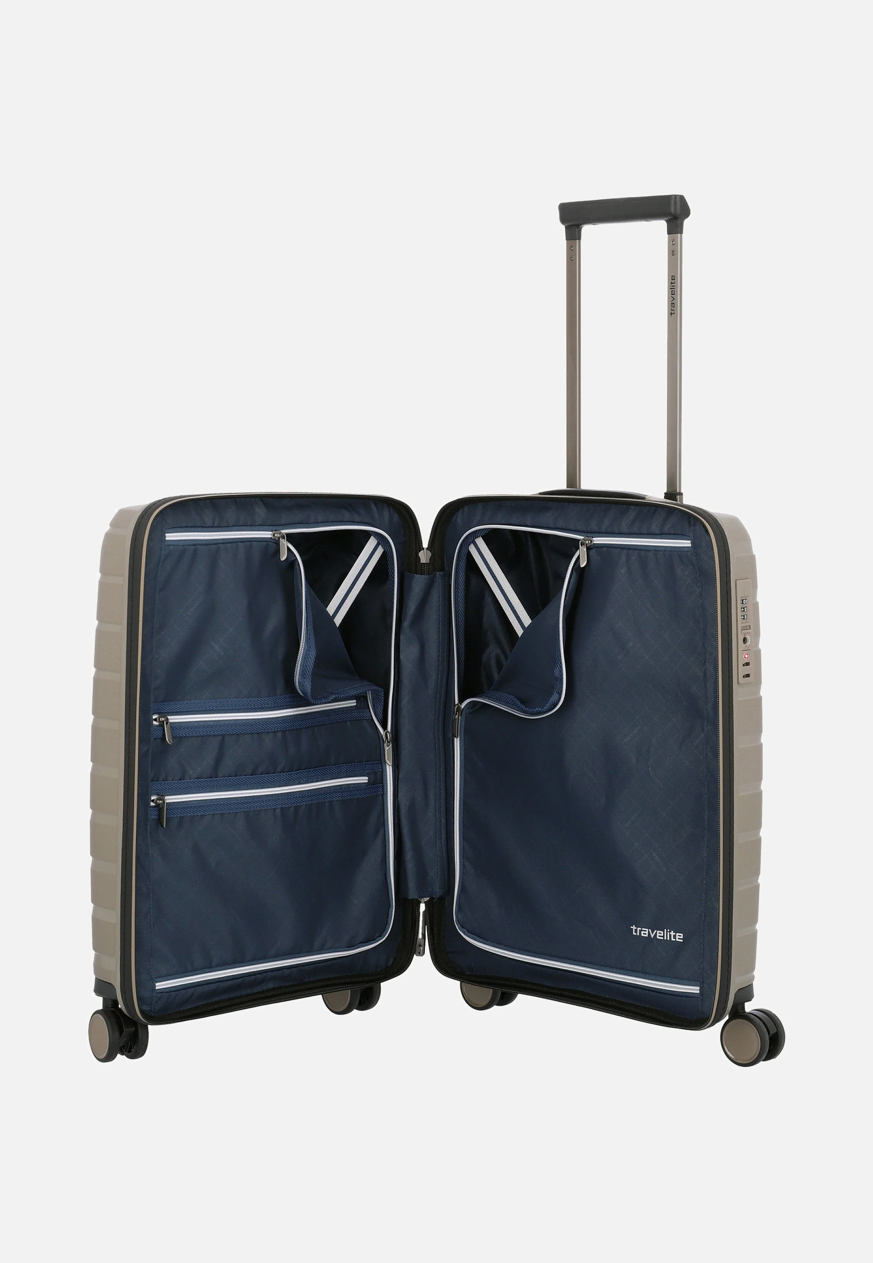 Air Base 4-Rad Trolley S Champagner - Koffer - Image 3