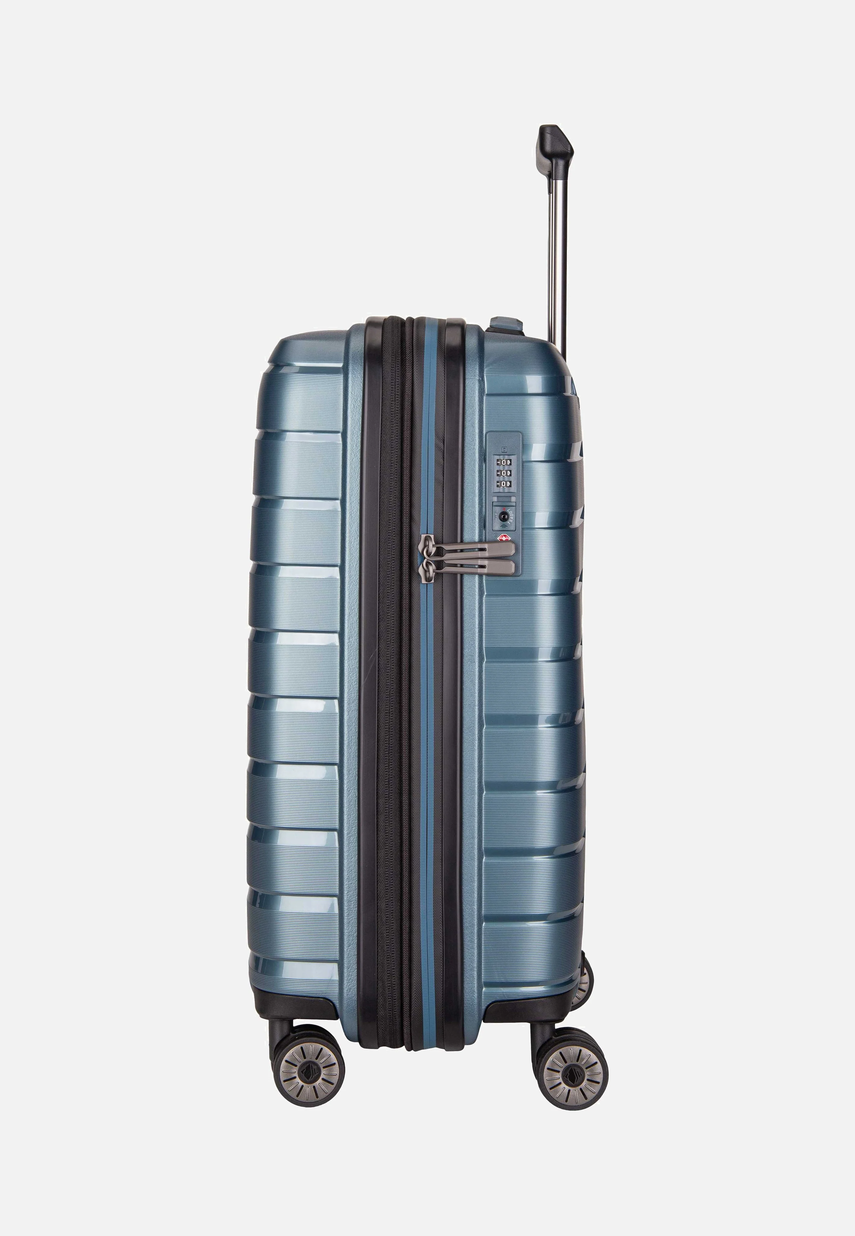 Air Base 4-Rad Trolley S Exp Ice Blue - Koffer - Image 4