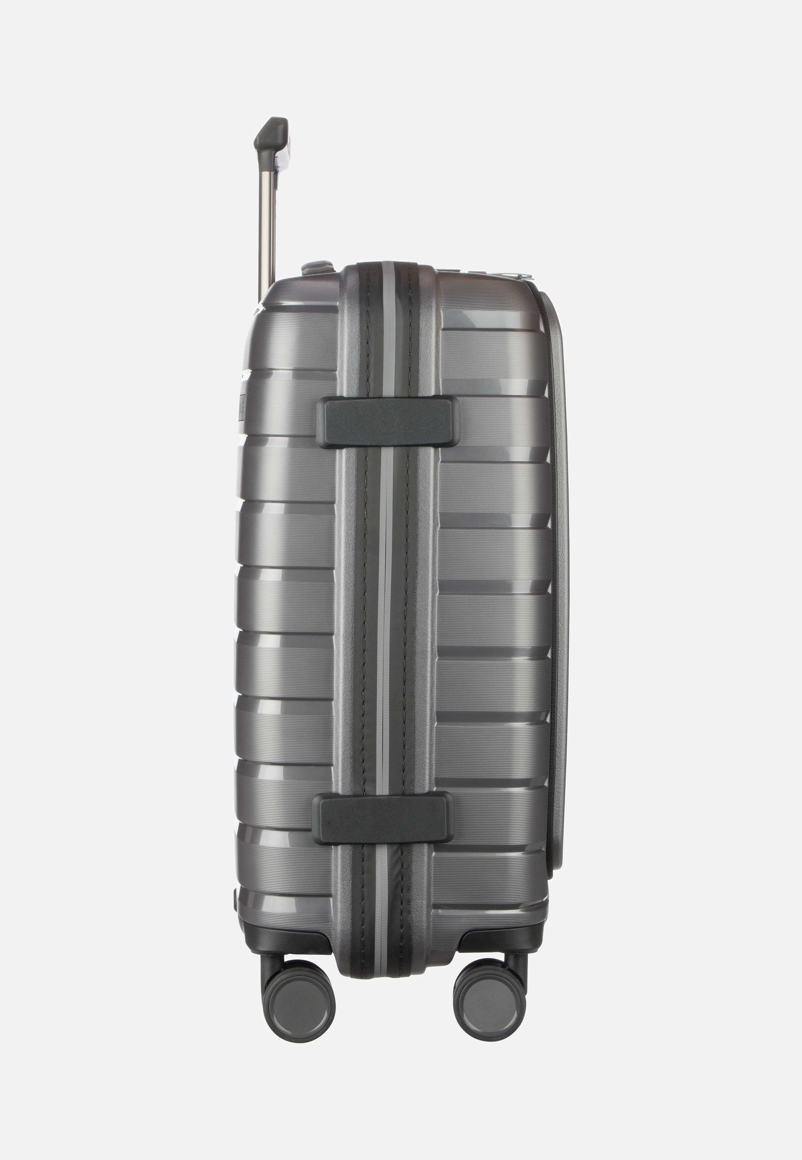 Air Base 4-Rad Trolley S Vortasche Anthrazit - Koffer - Image 5