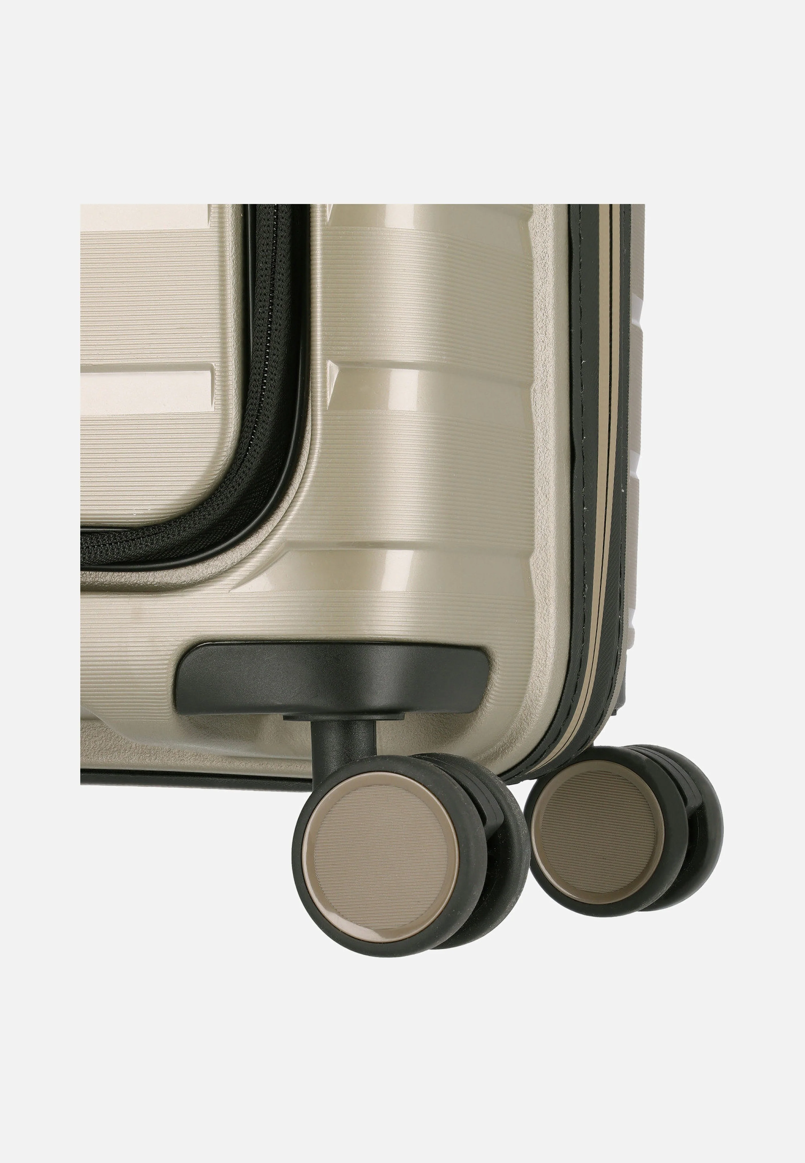 Air Base 4-Rad Trolley S Vortasche Champagner - Koffer - Image 8
