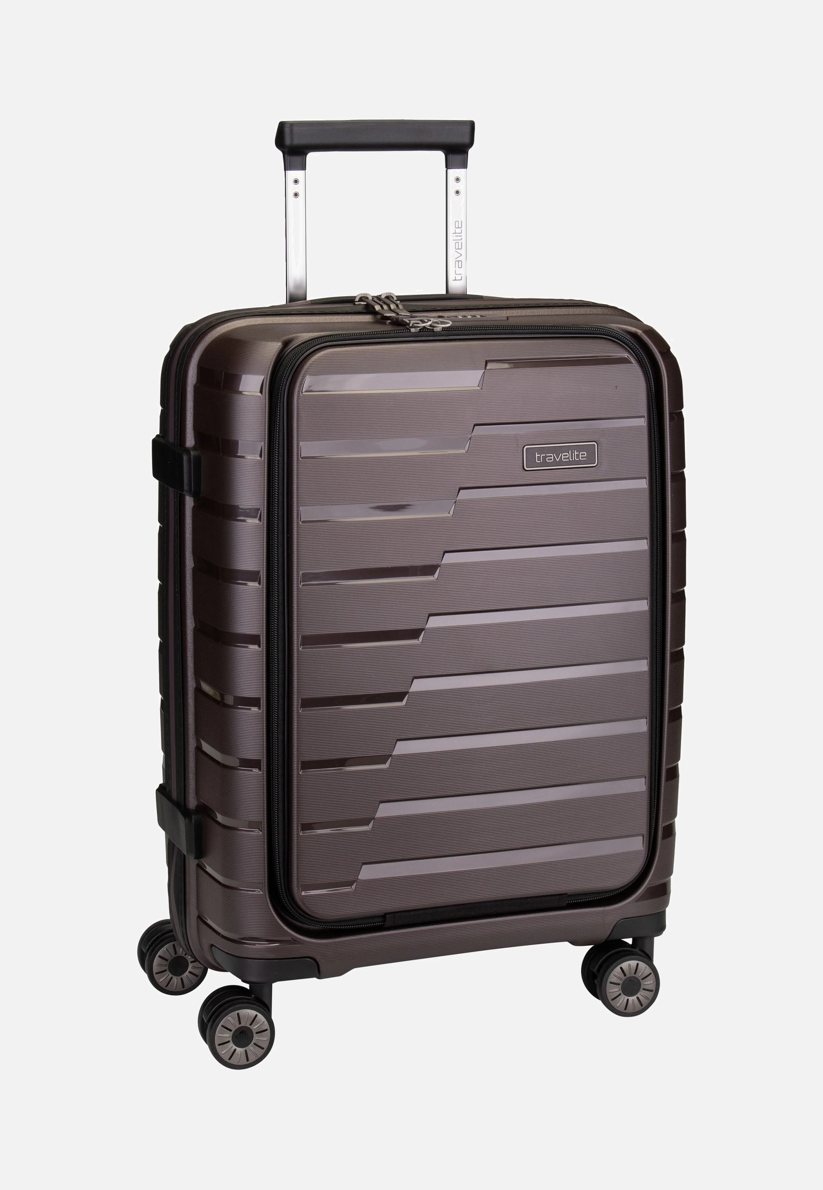 Air Base 4-Rad Trolley S Vortasche Coffee - Koffer