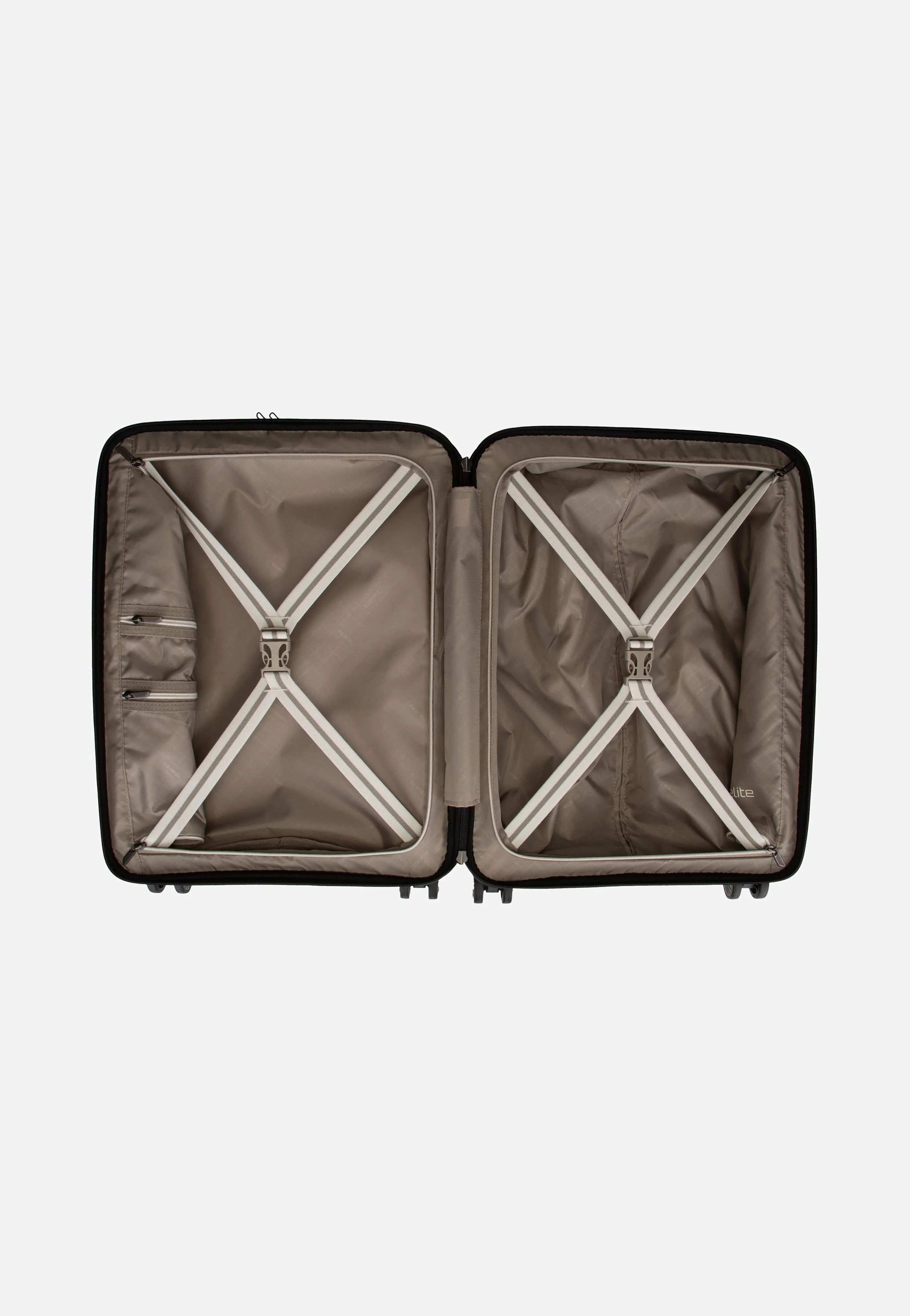 Air Base 4-Rad Trolley S Vortasche Coffee - Koffer - Image 3