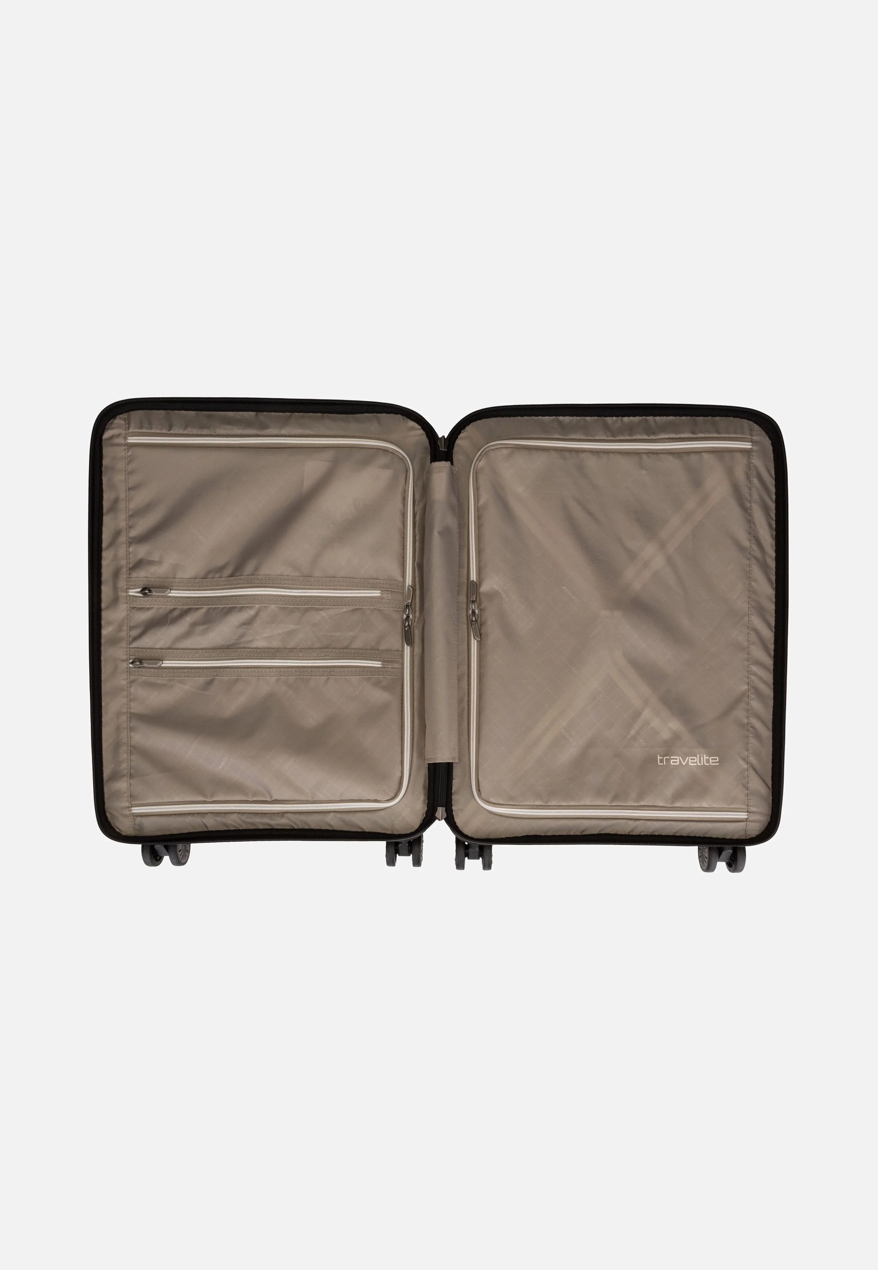 Air Base 4-Rad Trolley S Vortasche Coffee - Koffer - Image 4