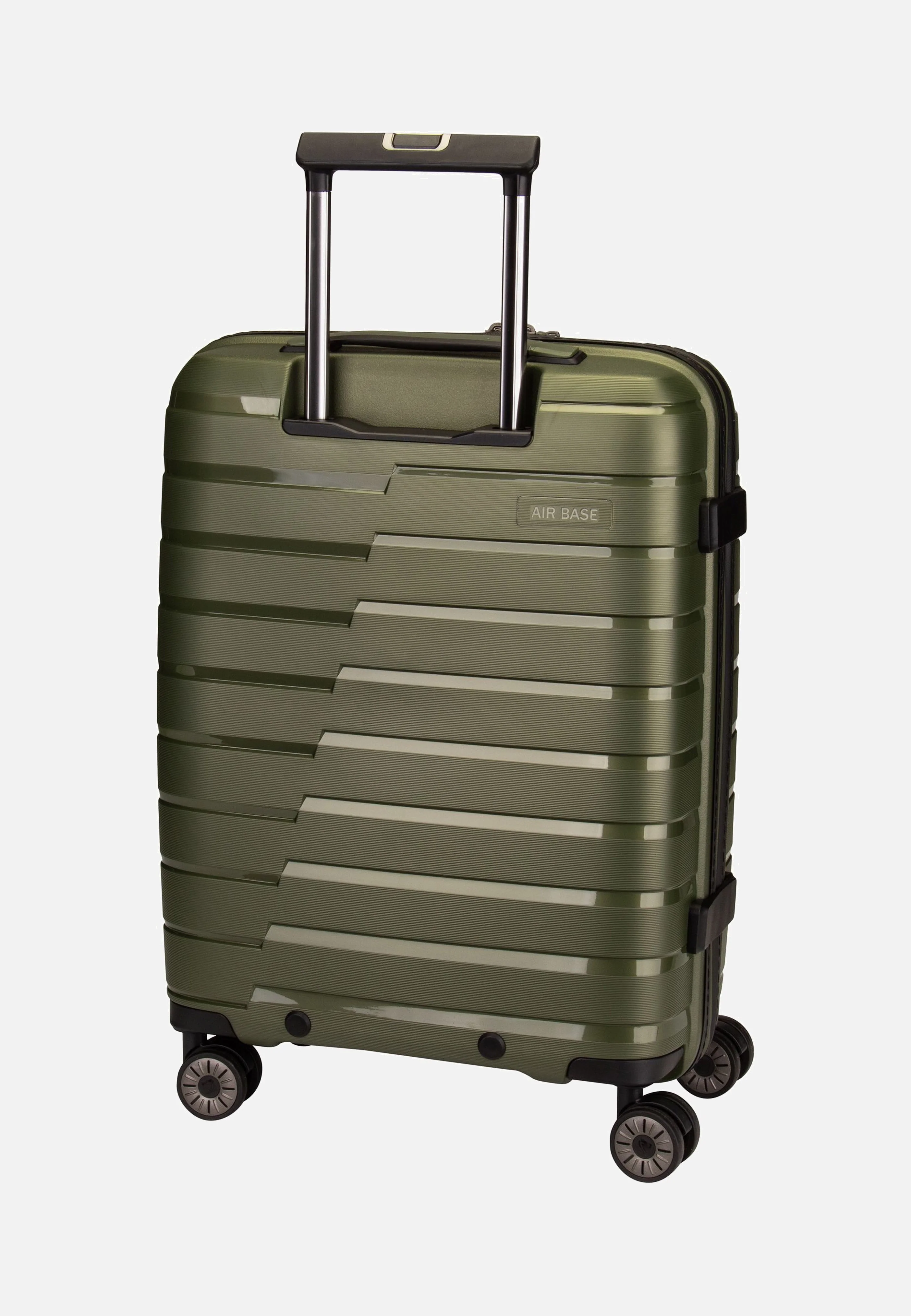 Air Base 4-Rad Trolley S Vortasche Olive - Koffer - Image 2