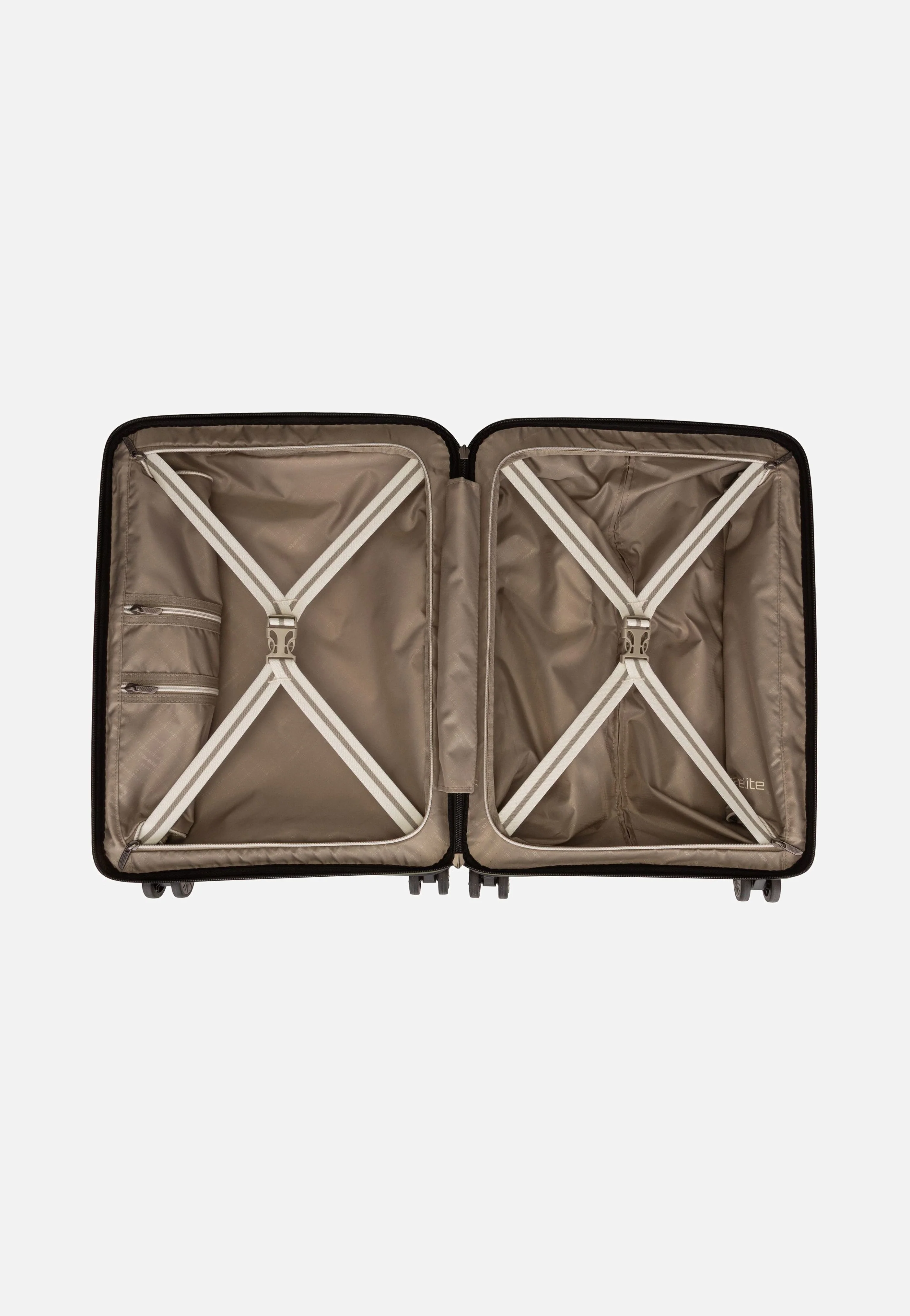 Air Base 4-Rad Trolley S Vortasche Olive - Koffer - Image 4