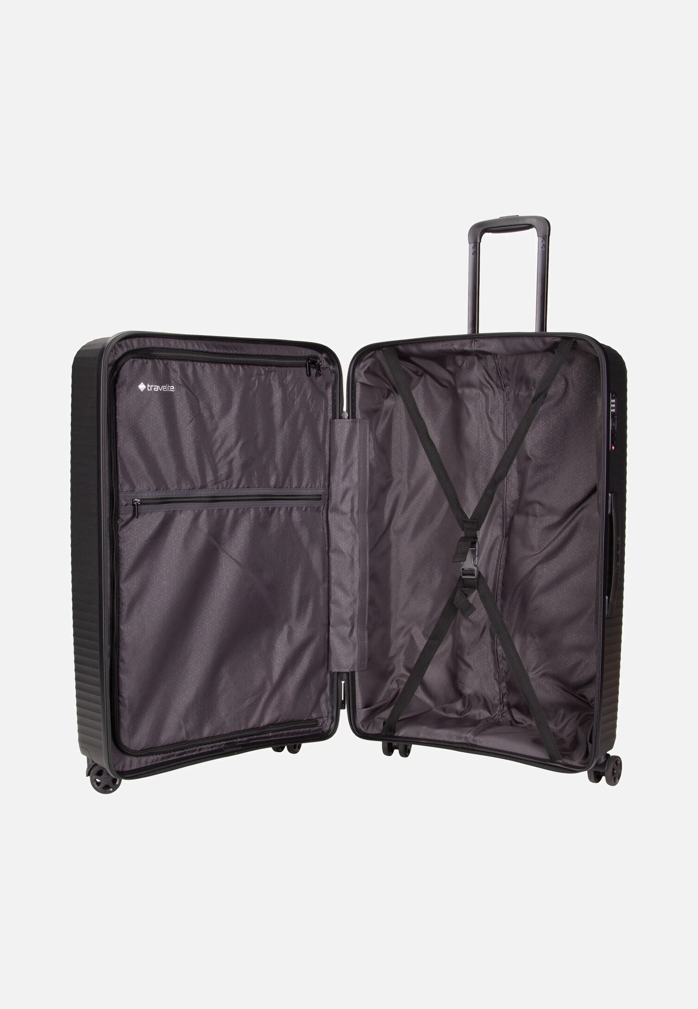 Air Stripe Trolley 4w L Black - Koffer - Image 3