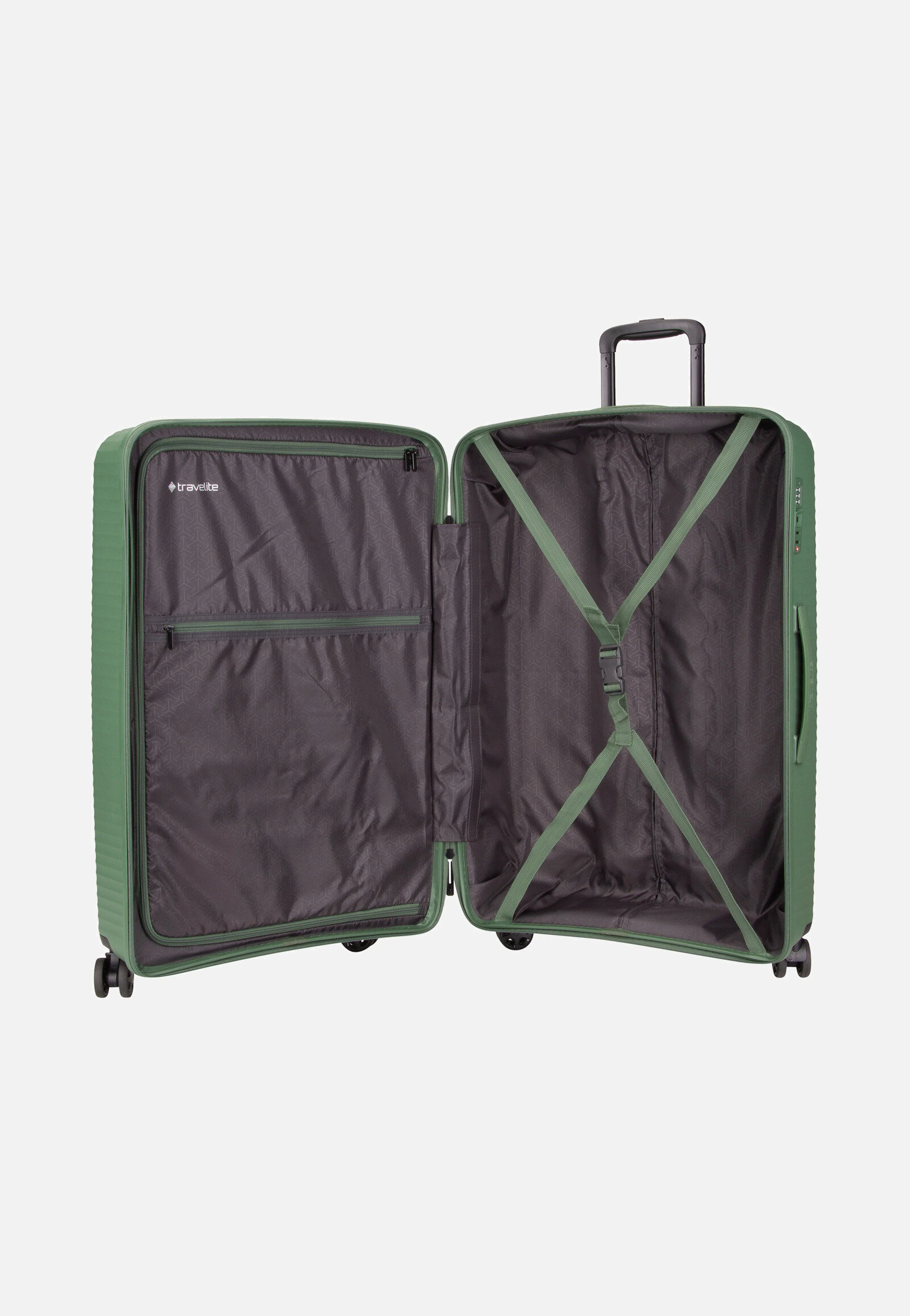 Air Stripe Trolley 4w L Green - Koffer - Image 4