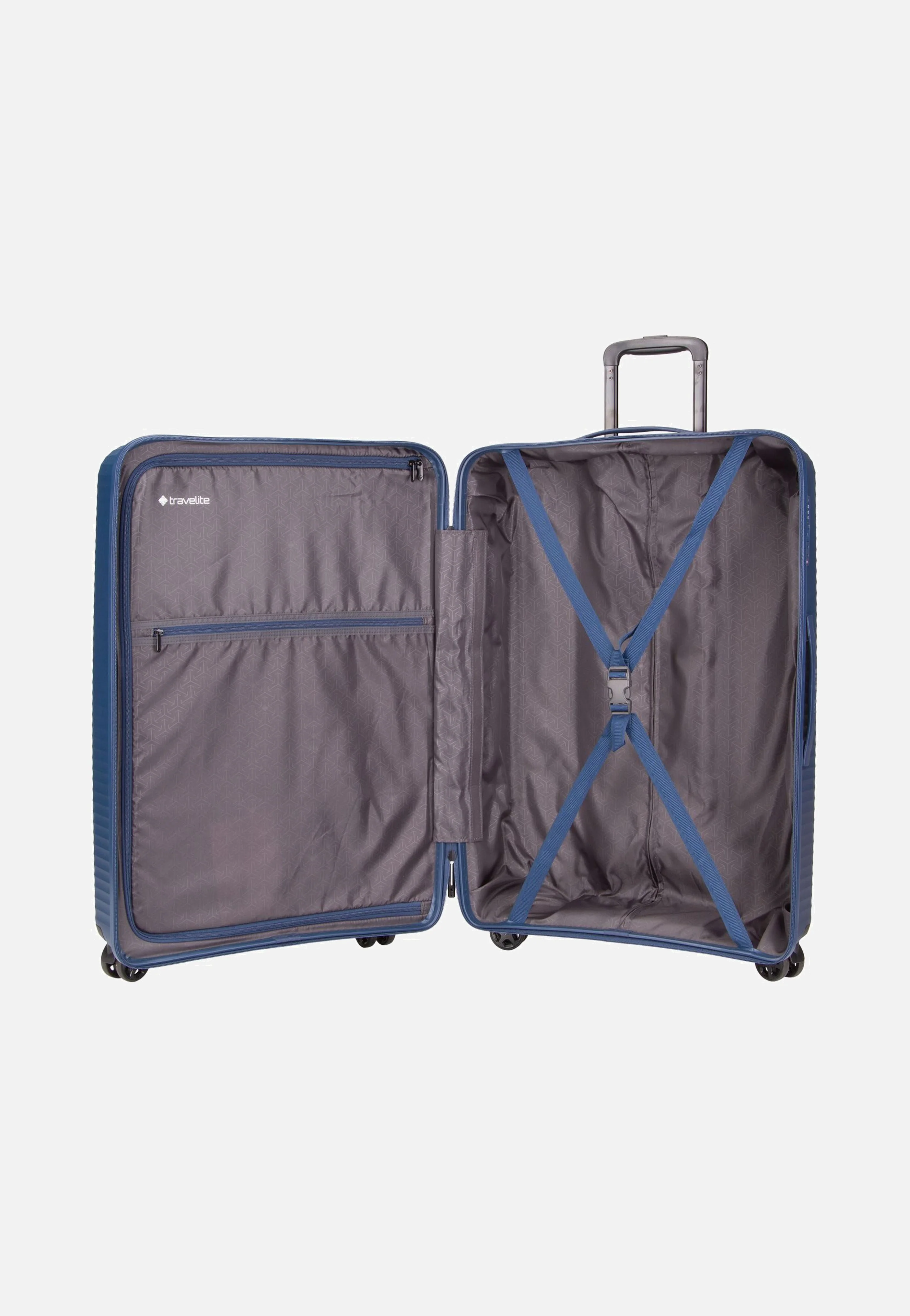 Air Stripe Trolley 4w L Navy - Koffer - Image 3
