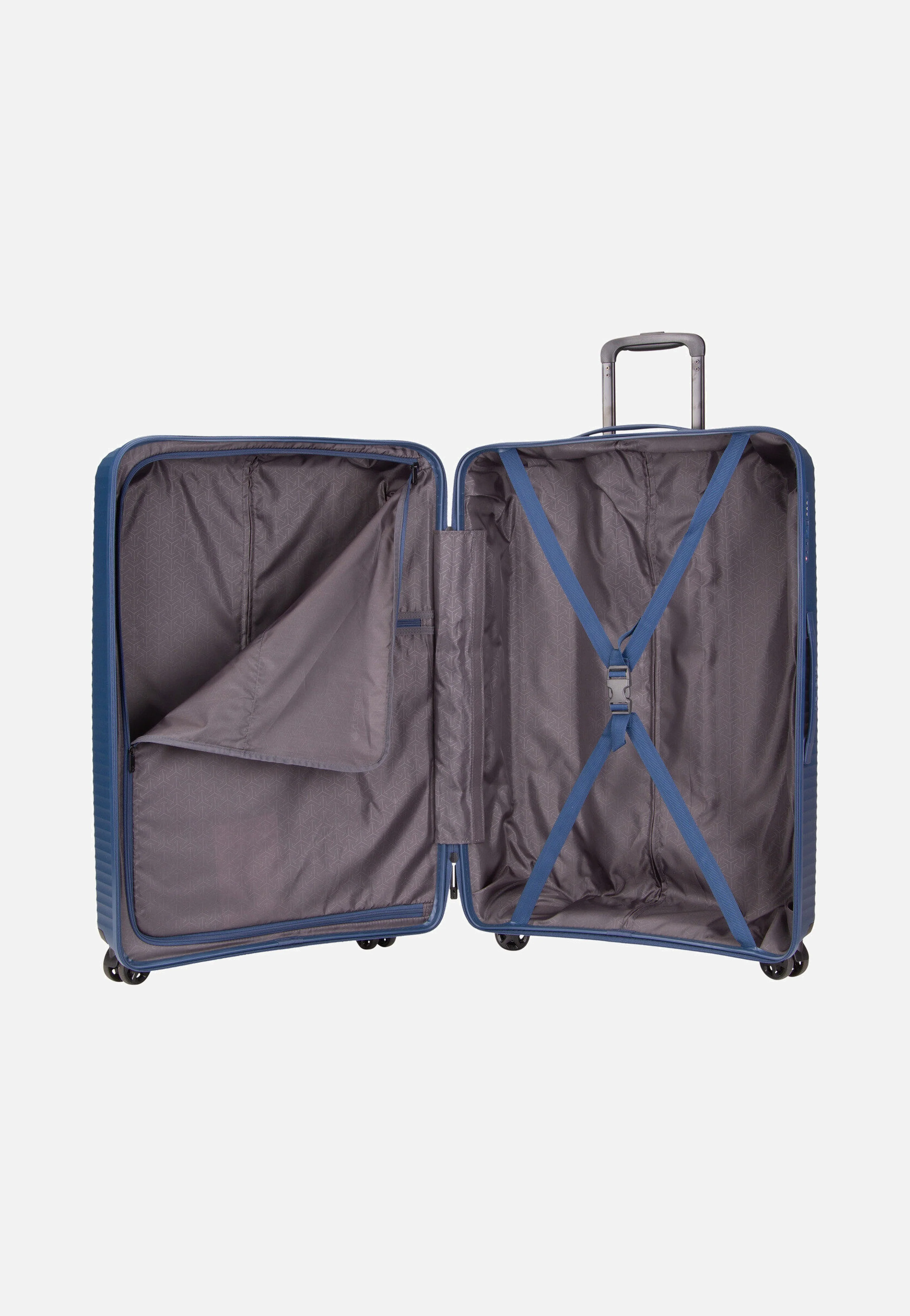 Air Stripe Trolley 4w L Navy - Koffer - Image 4