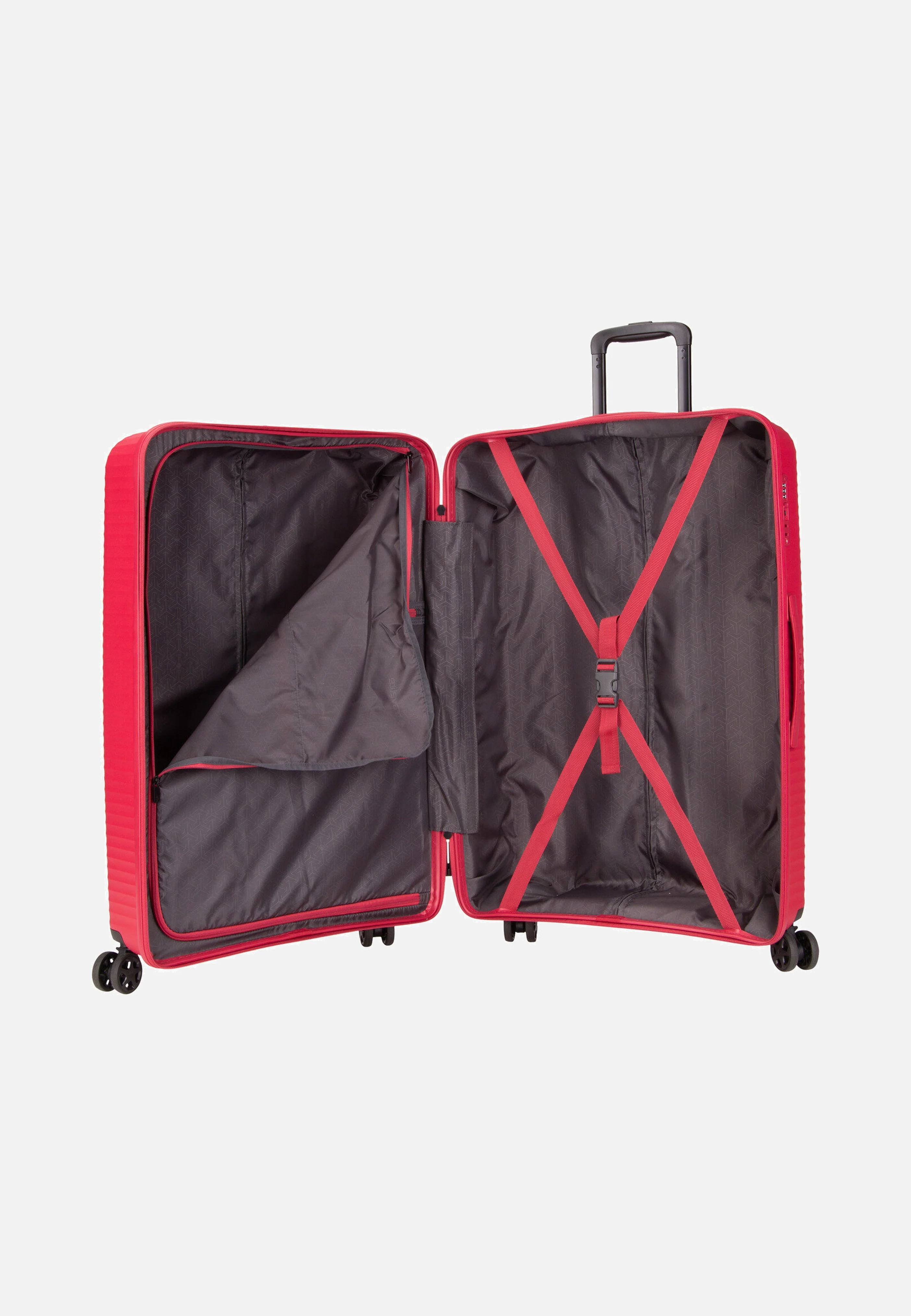 Air Stripe Trolley 4w L Red - Koffer - Image 4