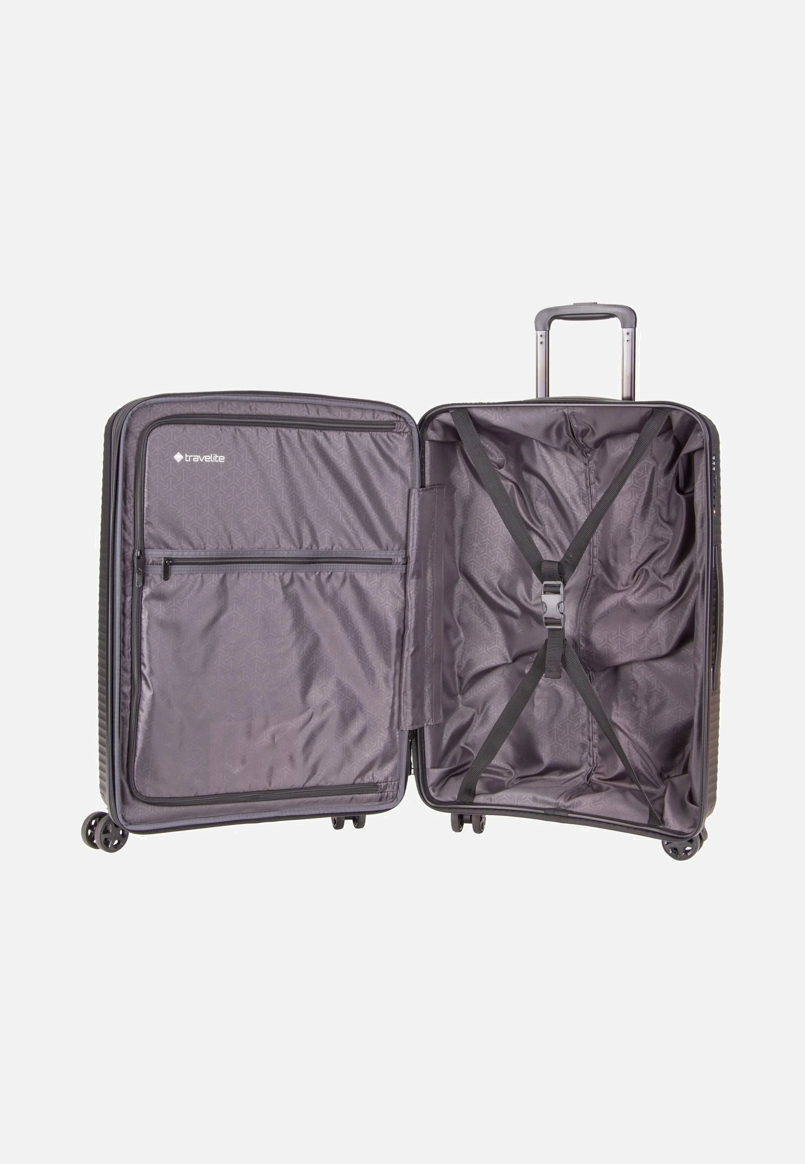 Air Stripe Trolley 4w M exp. Black - Koffer - Image 3