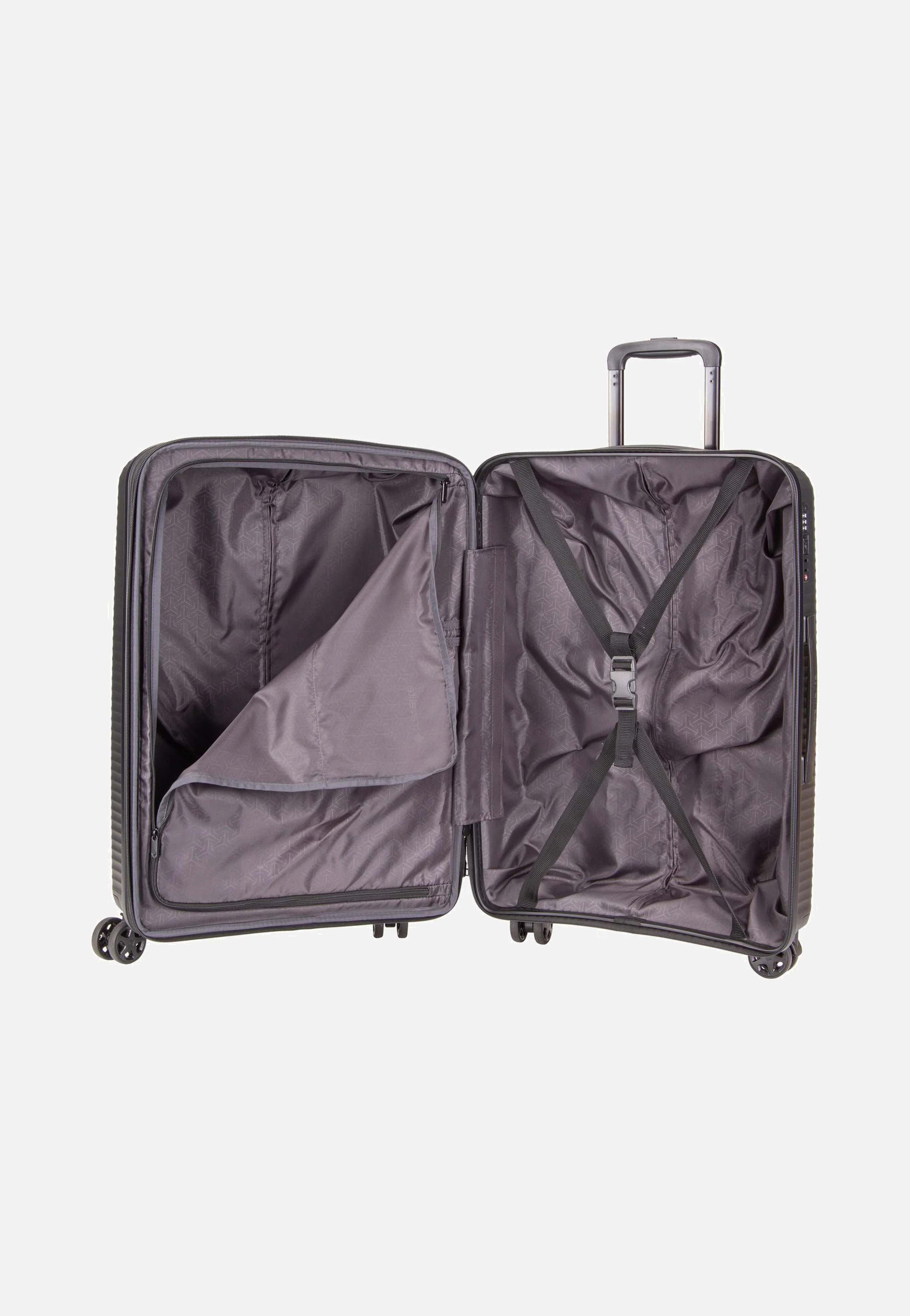 Air Stripe Trolley 4w M exp. Black - Koffer - Image 4
