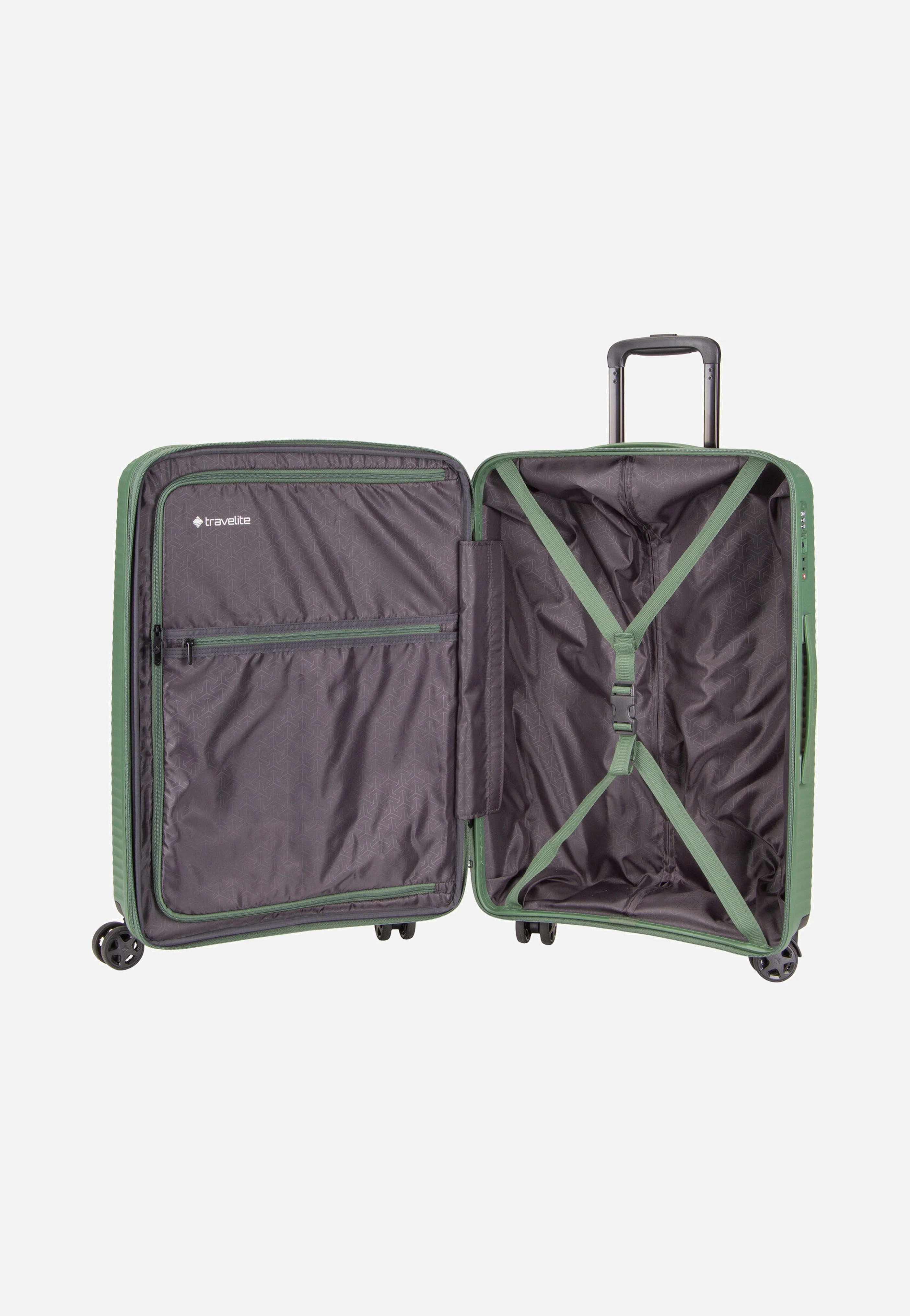 Air Stripe Trolley 4w M exp. Green - Koffer - Image 3