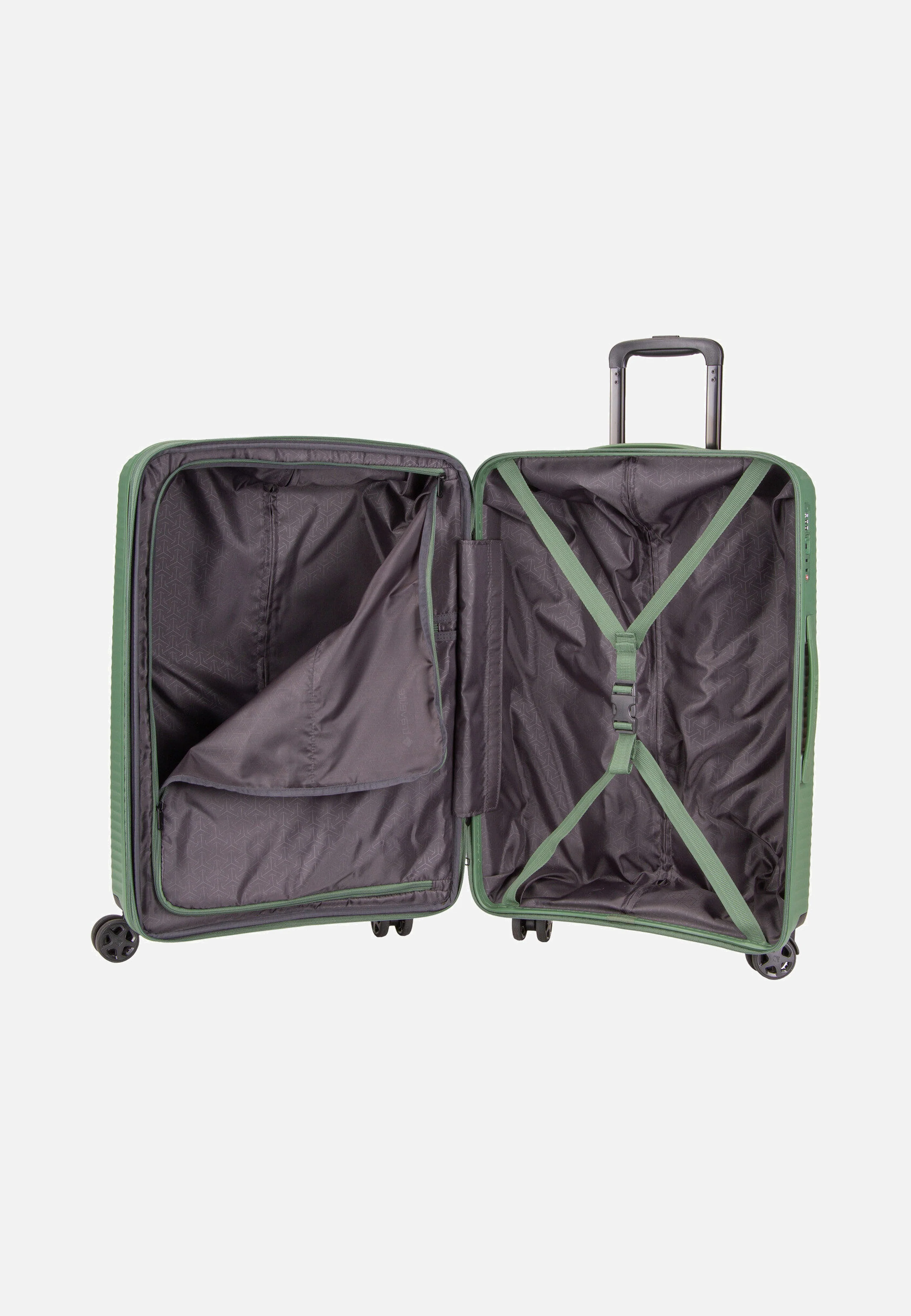 Air Stripe Trolley 4w M exp. Green - Koffer - Image 4