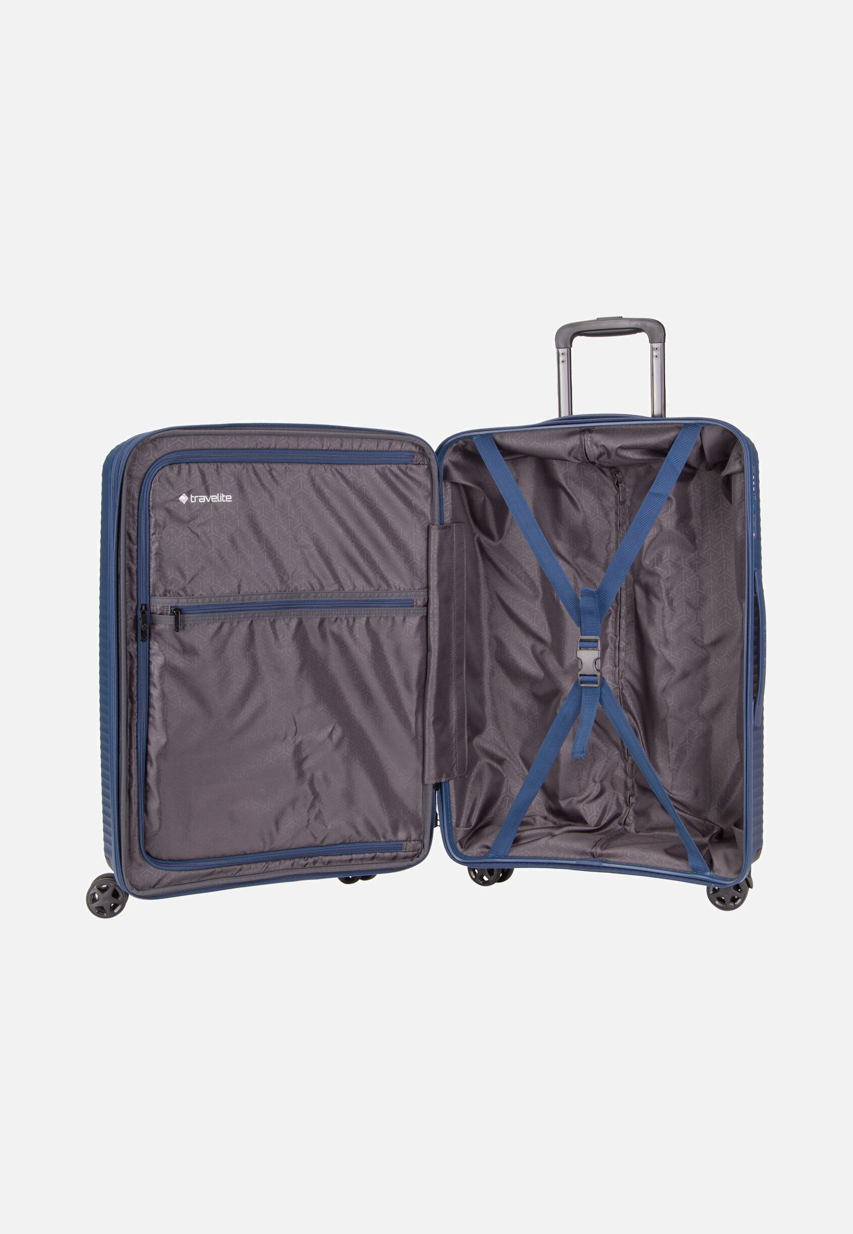 Air Stripe Trolley 4w M exp. Navy - Koffer - Image 3