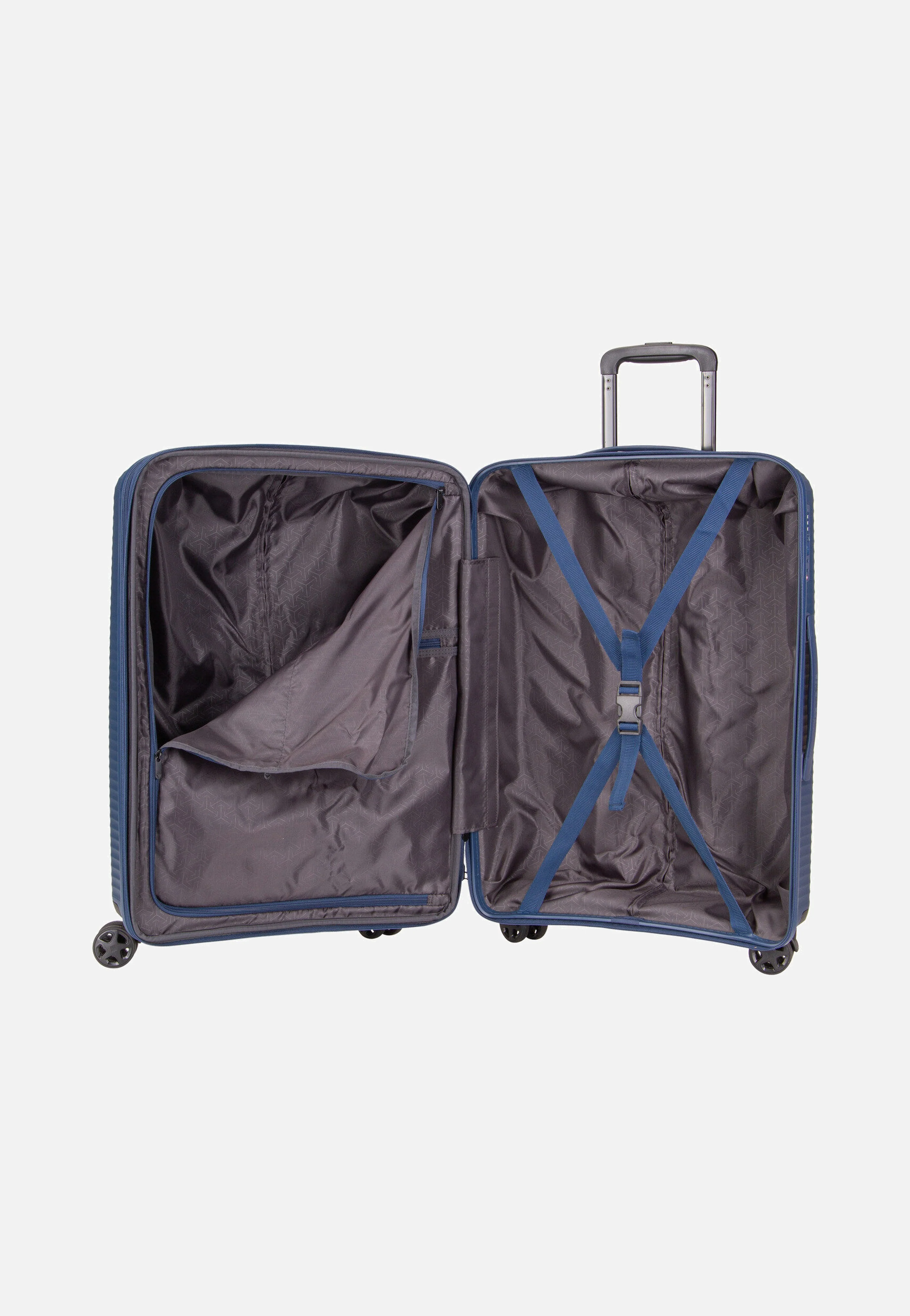 Air Stripe Trolley 4w M exp. Navy - Koffer - Image 4