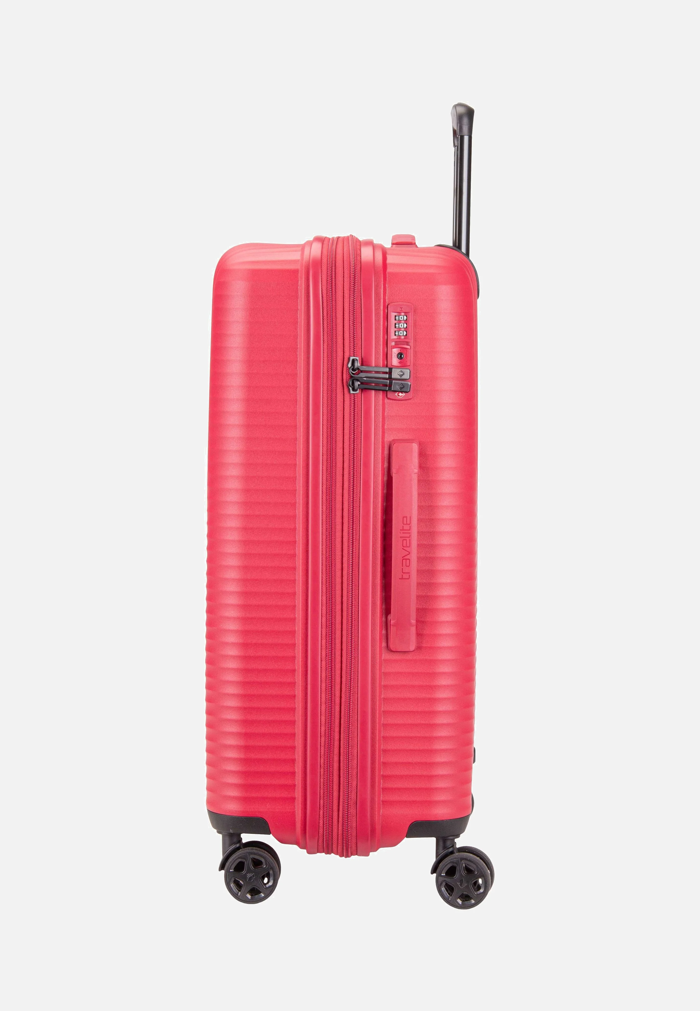 Air Stripe Trolley 4w M exp. Red - Koffer - Image 5
