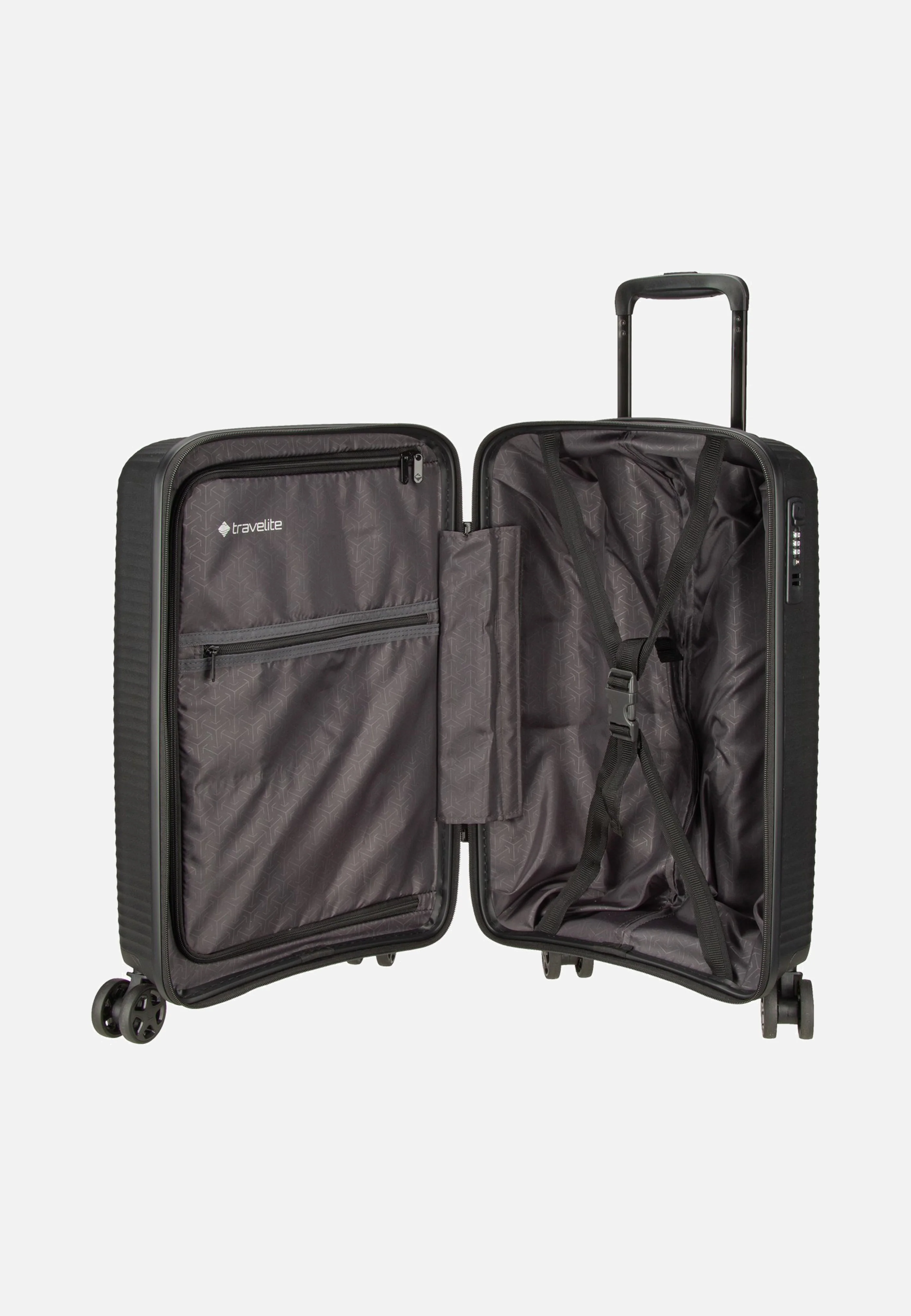 Air Stripe Trolley 4W S Black - Koffer - Image 5