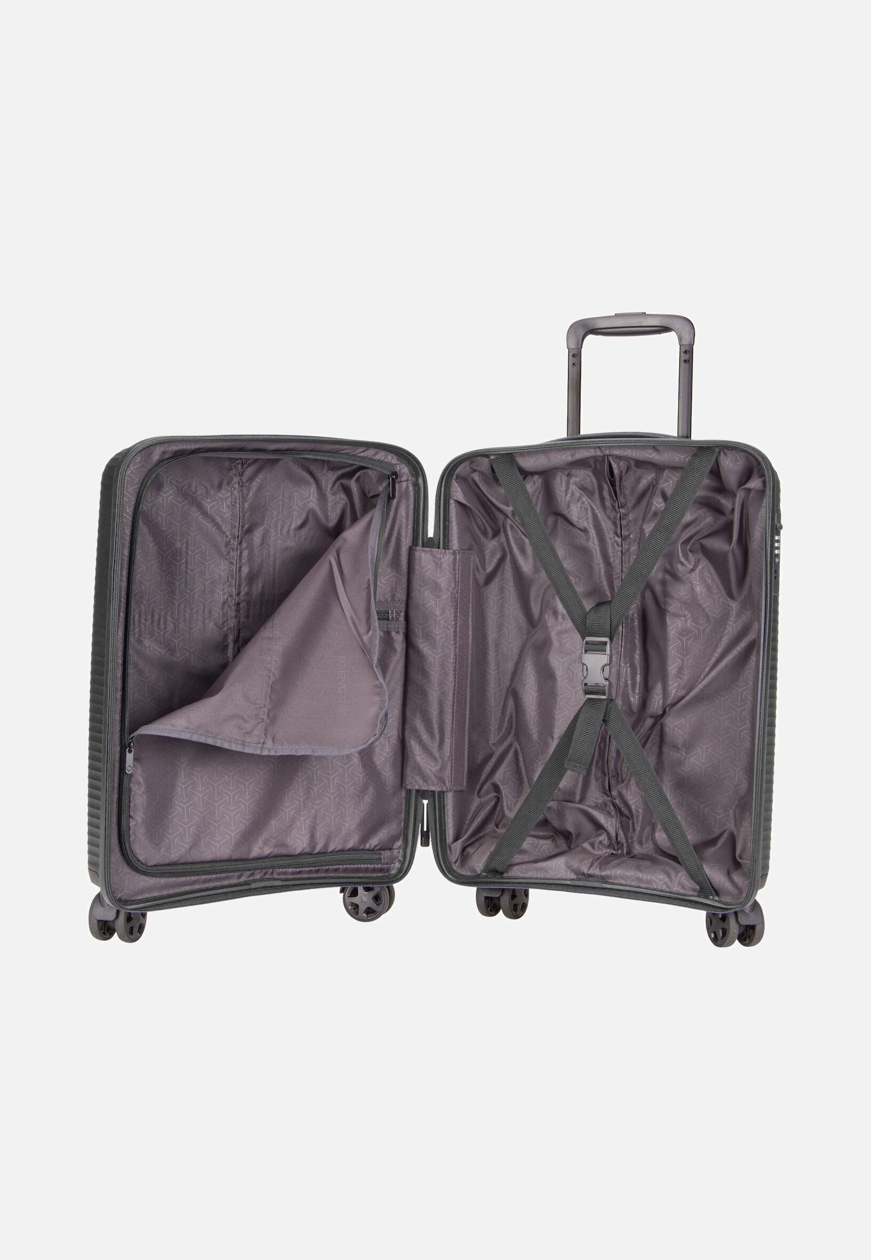 Air Stripe Trolley 4w S Black - Koffer - Image 4