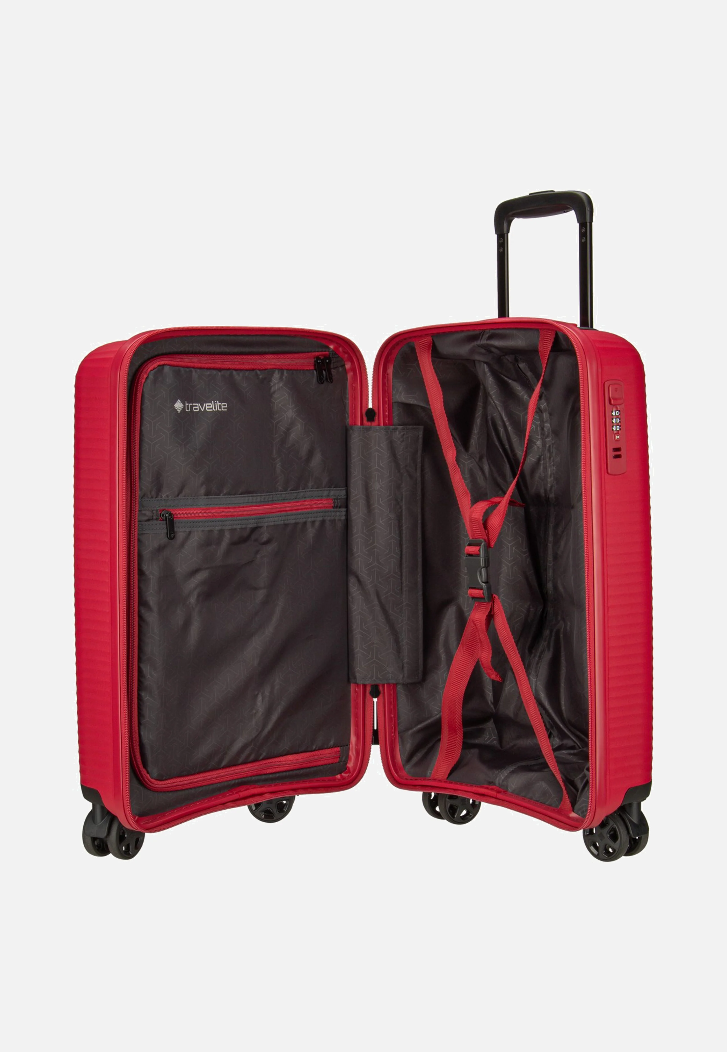 Air Stripe Trolley 4W S Red - Koffer - Image 5