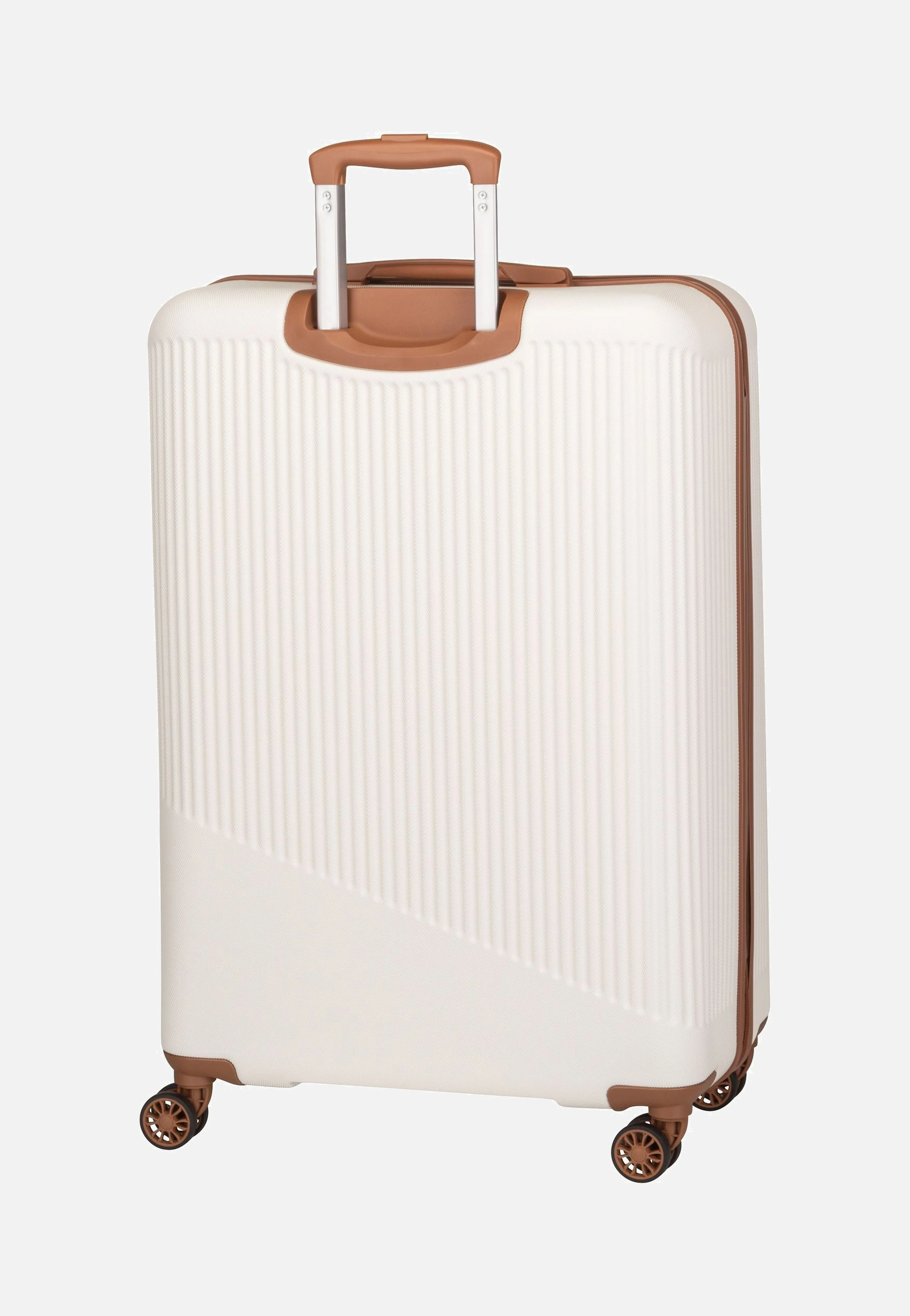 Bali 4w Trolley L Weiss/Cognac - Koffer - Image 2
