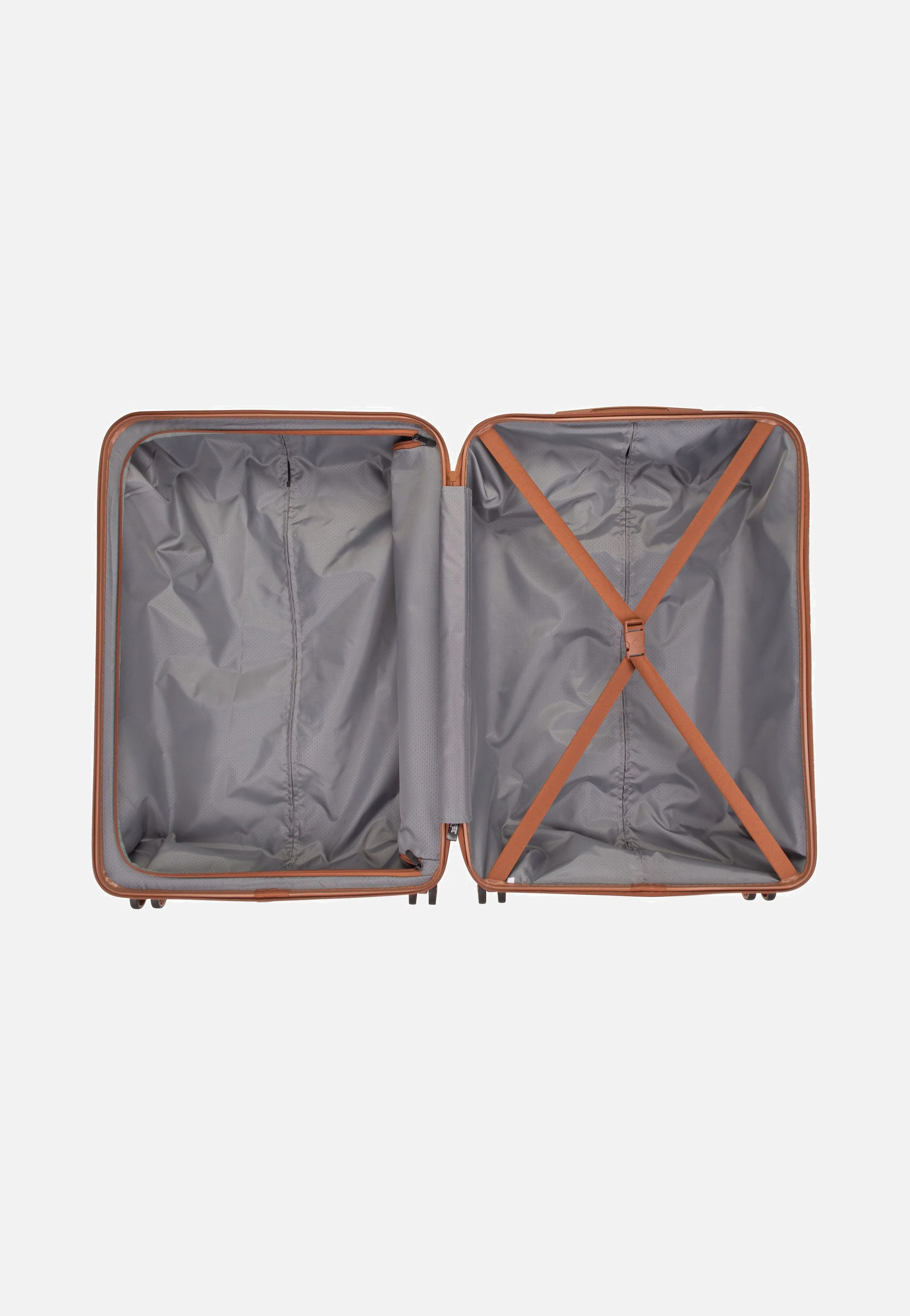 Bali 4w Trolley L Weiss/Cognac - Koffer - Image 4