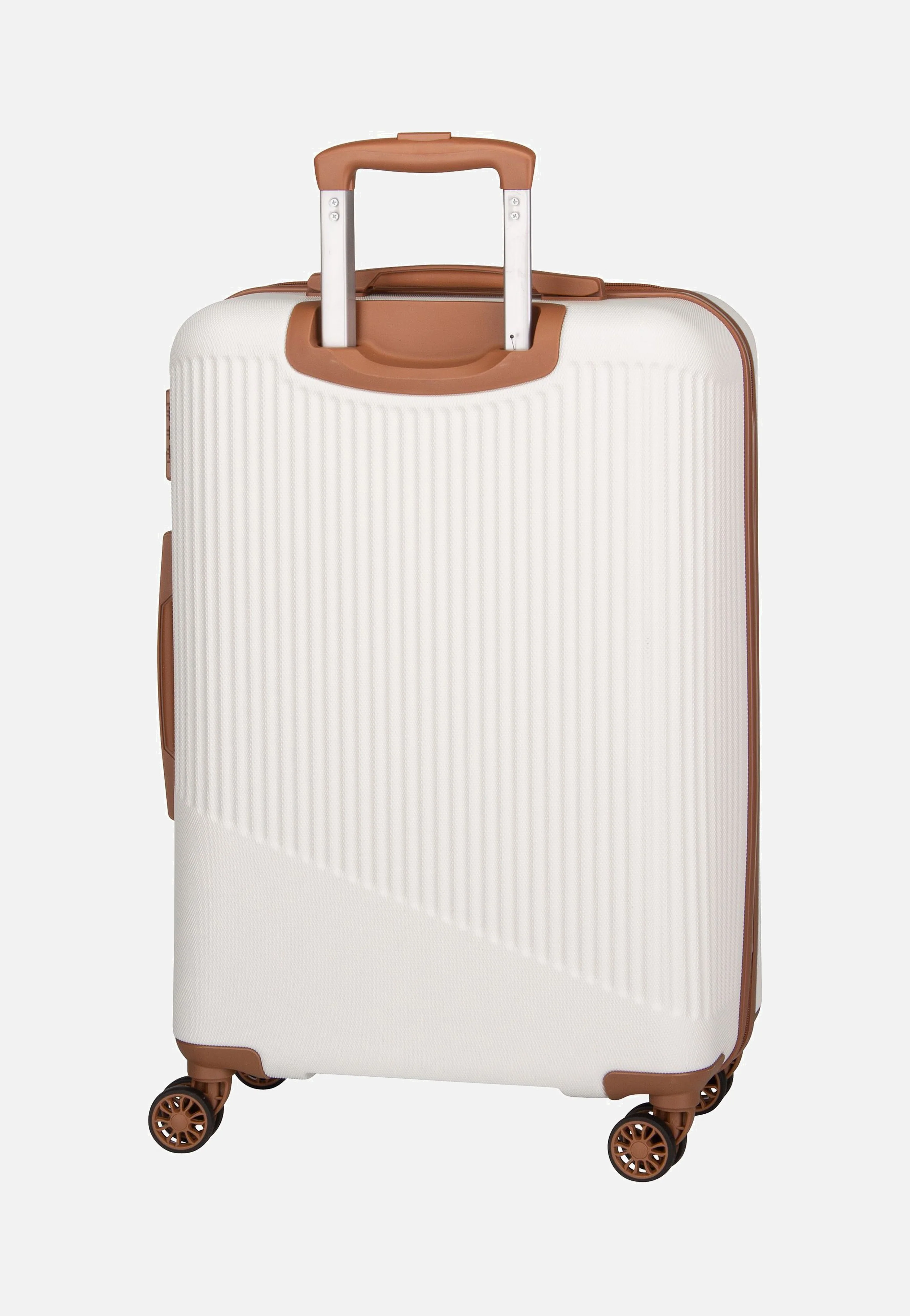 Bali 4w Trolley M Weiss/Cognac - Koffer - Image 2