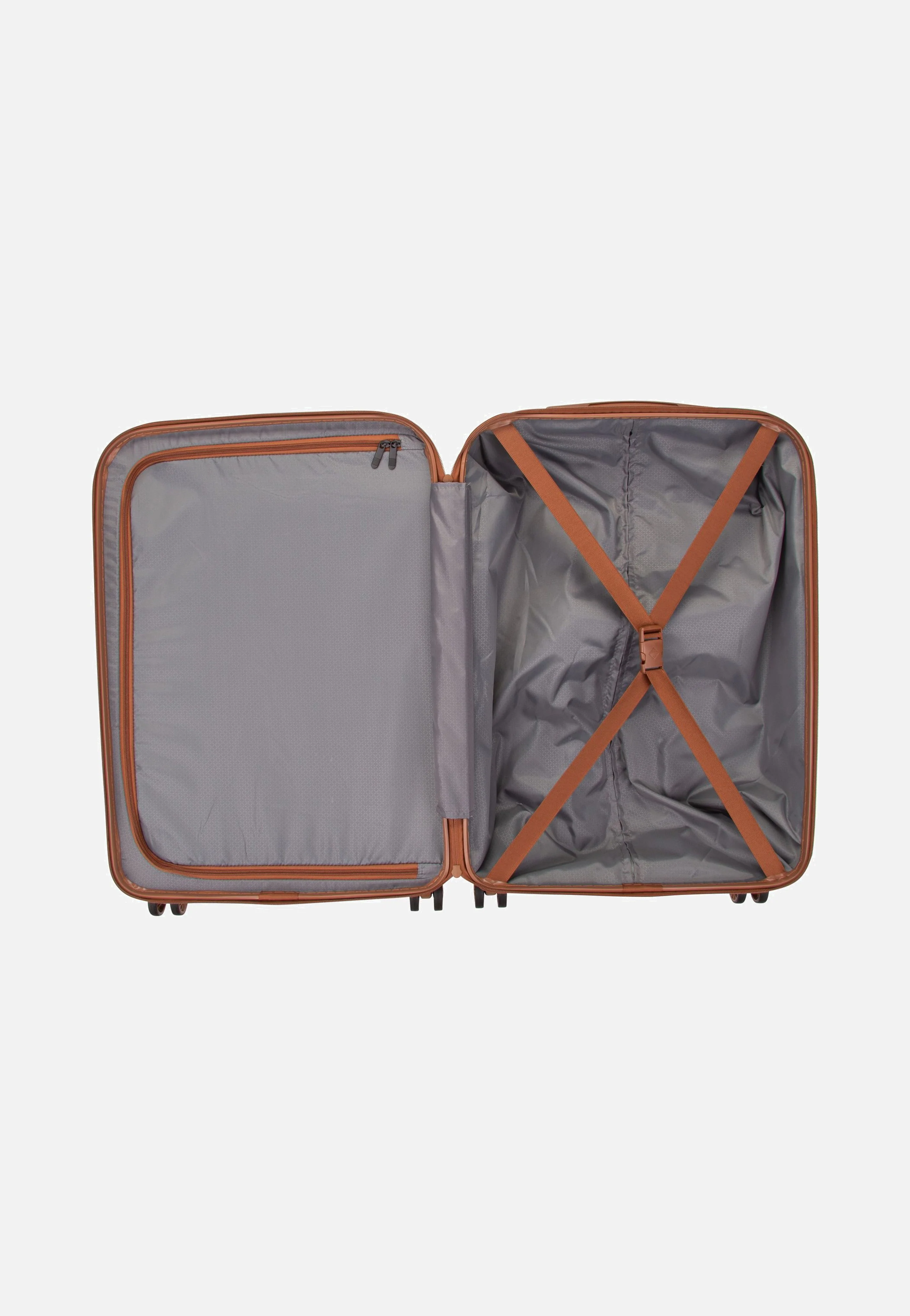 Bali 4w Trolley M Weiss/Cognac - Koffer - Image 3