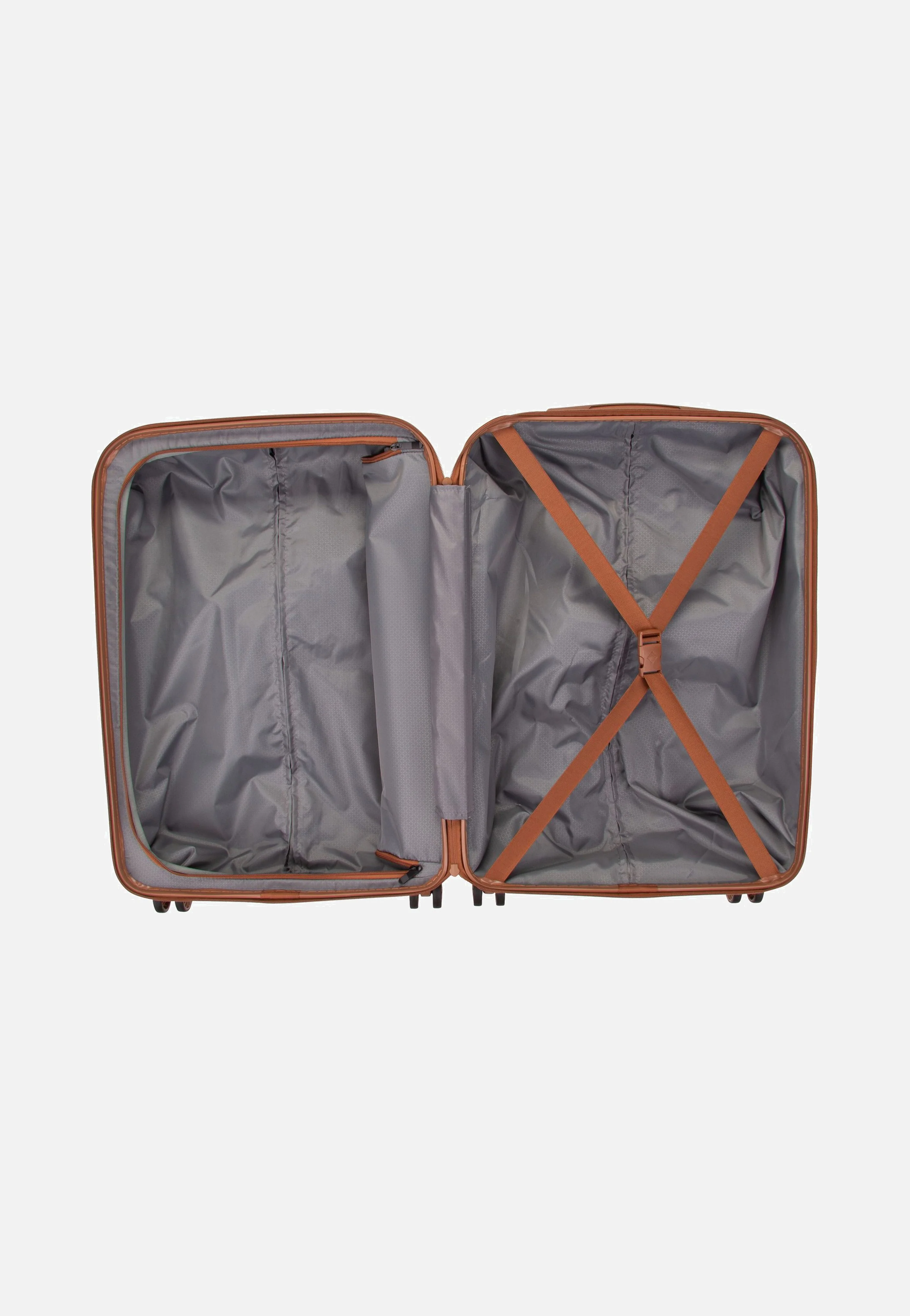 Bali 4w Trolley M Weiss/Cognac - Koffer - Image 4