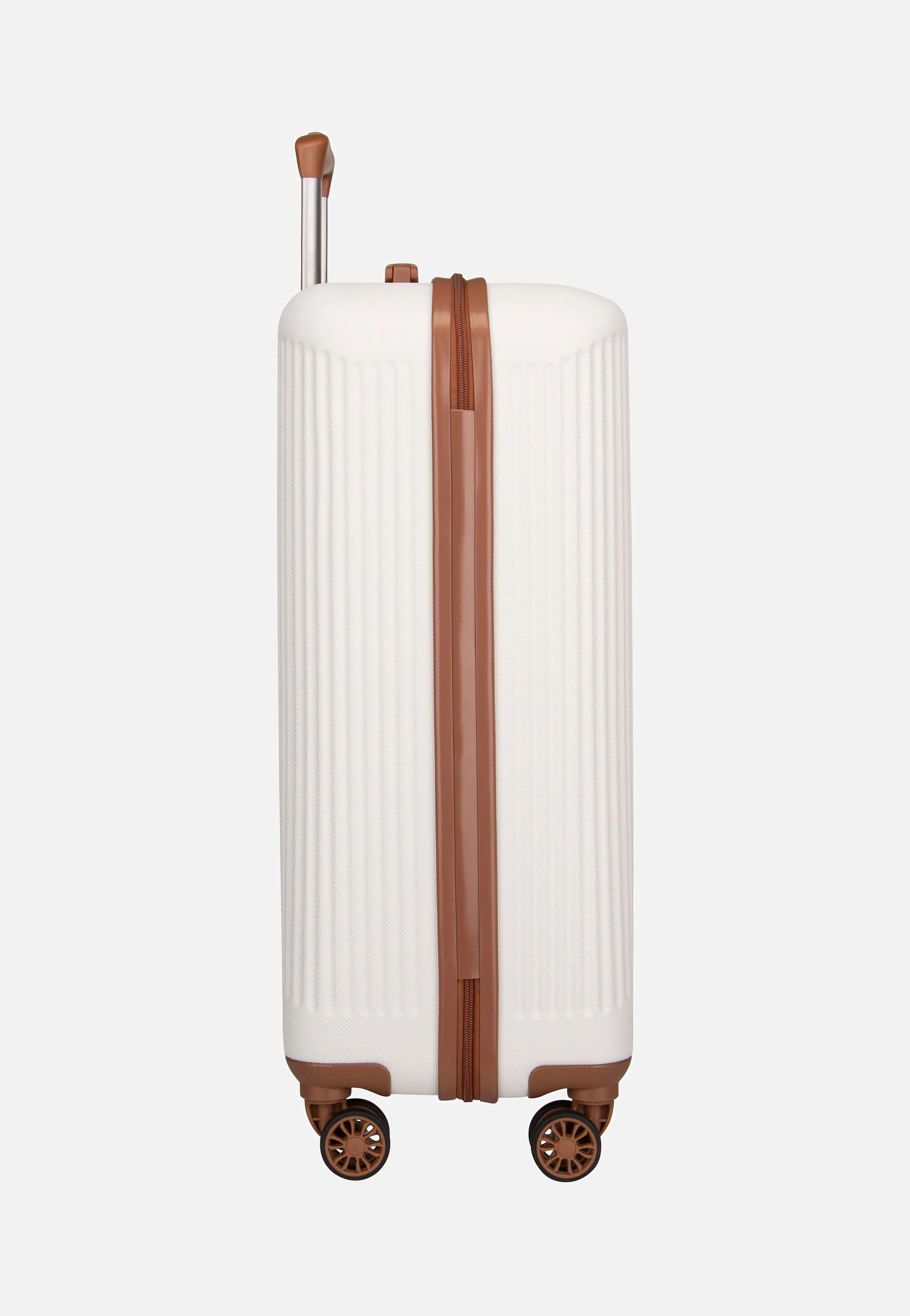 Bali 4w Trolley M Weiss/Cognac - Koffer - Image 5