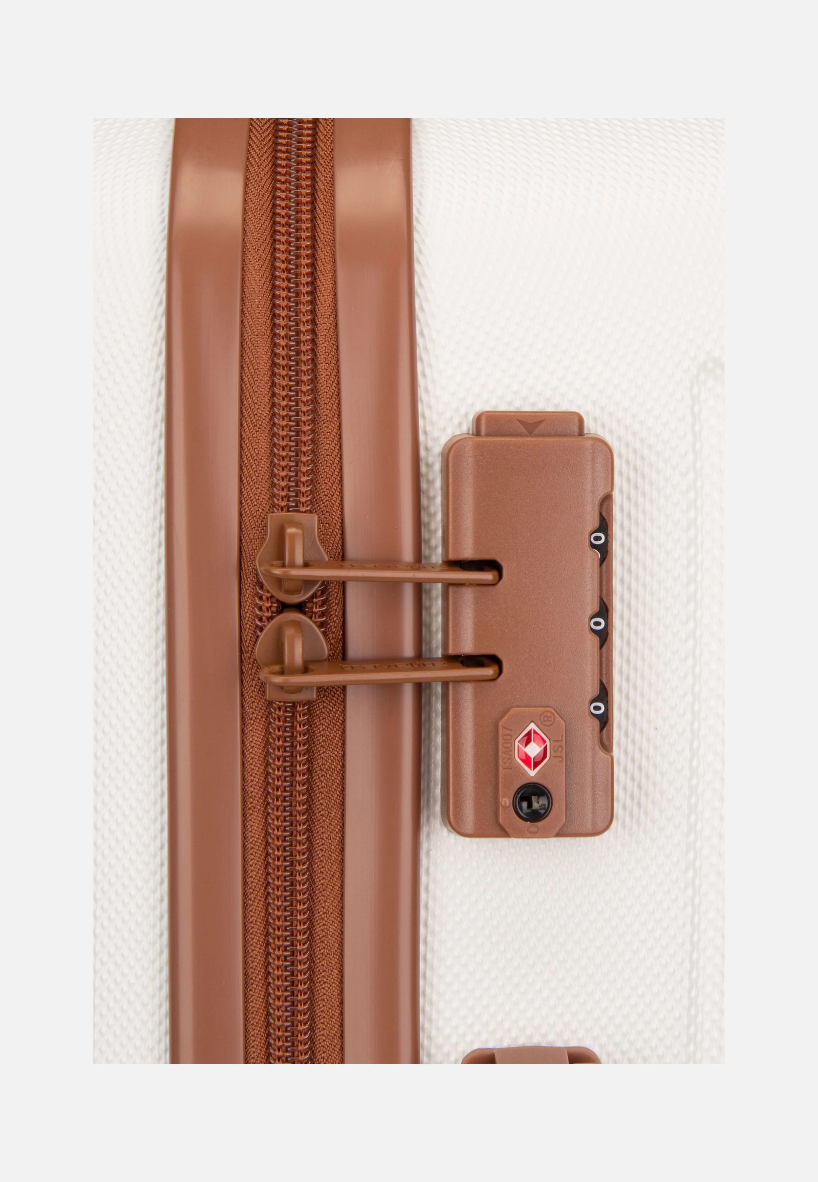 Bali 4w Trolley M Weiss/Cognac - Koffer - Image 6