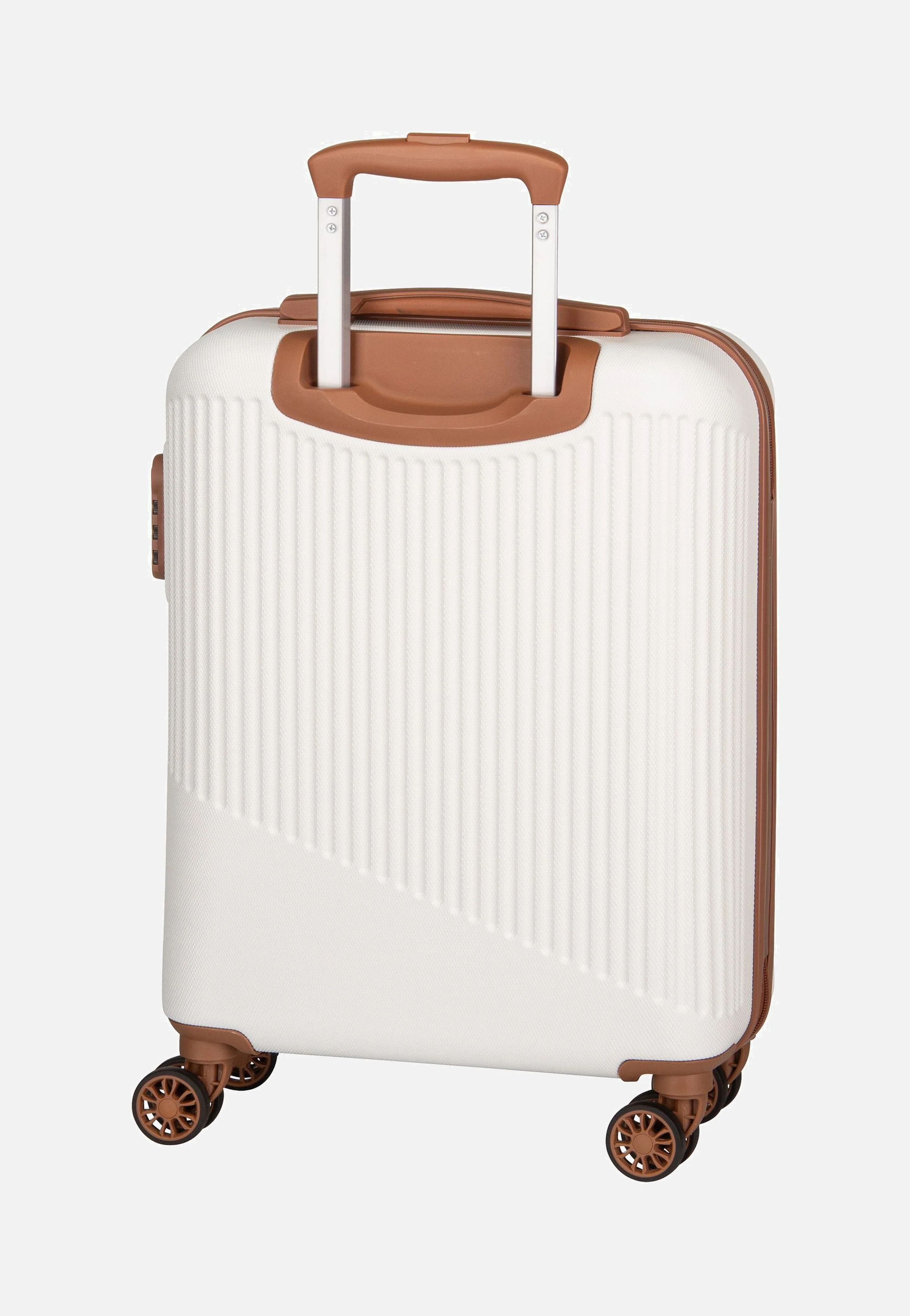 Bali 4w Trolley S Weiss/Cognac - Koffer - Image 2