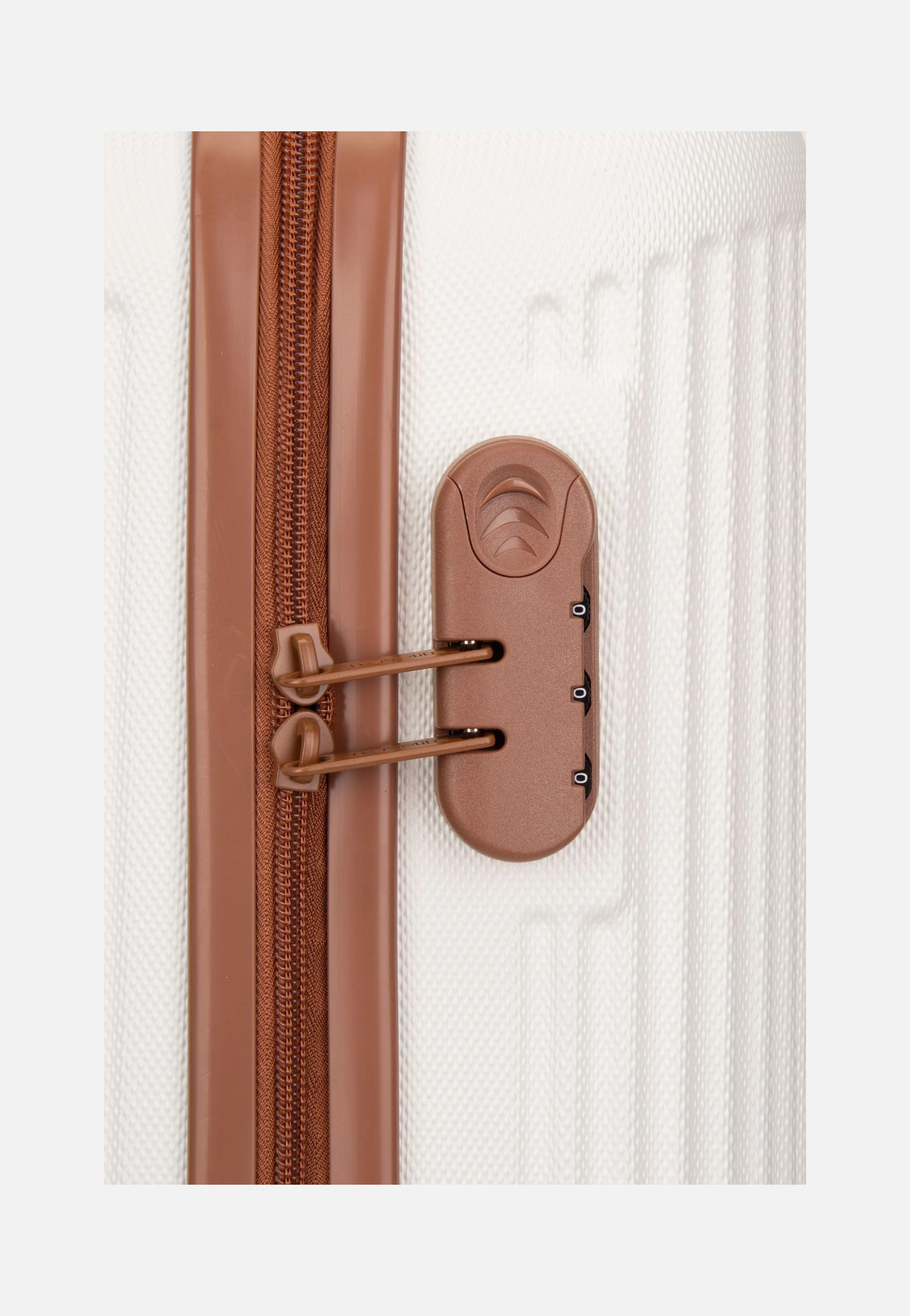 Bali 4w Trolley S Weiss/Cognac - Koffer - Image 6